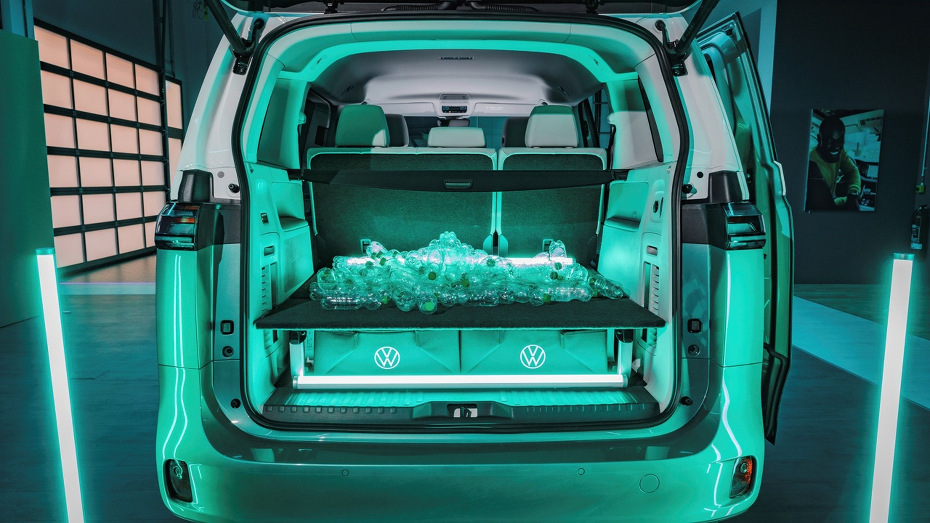 volkswagen id materiales reciclados interior
