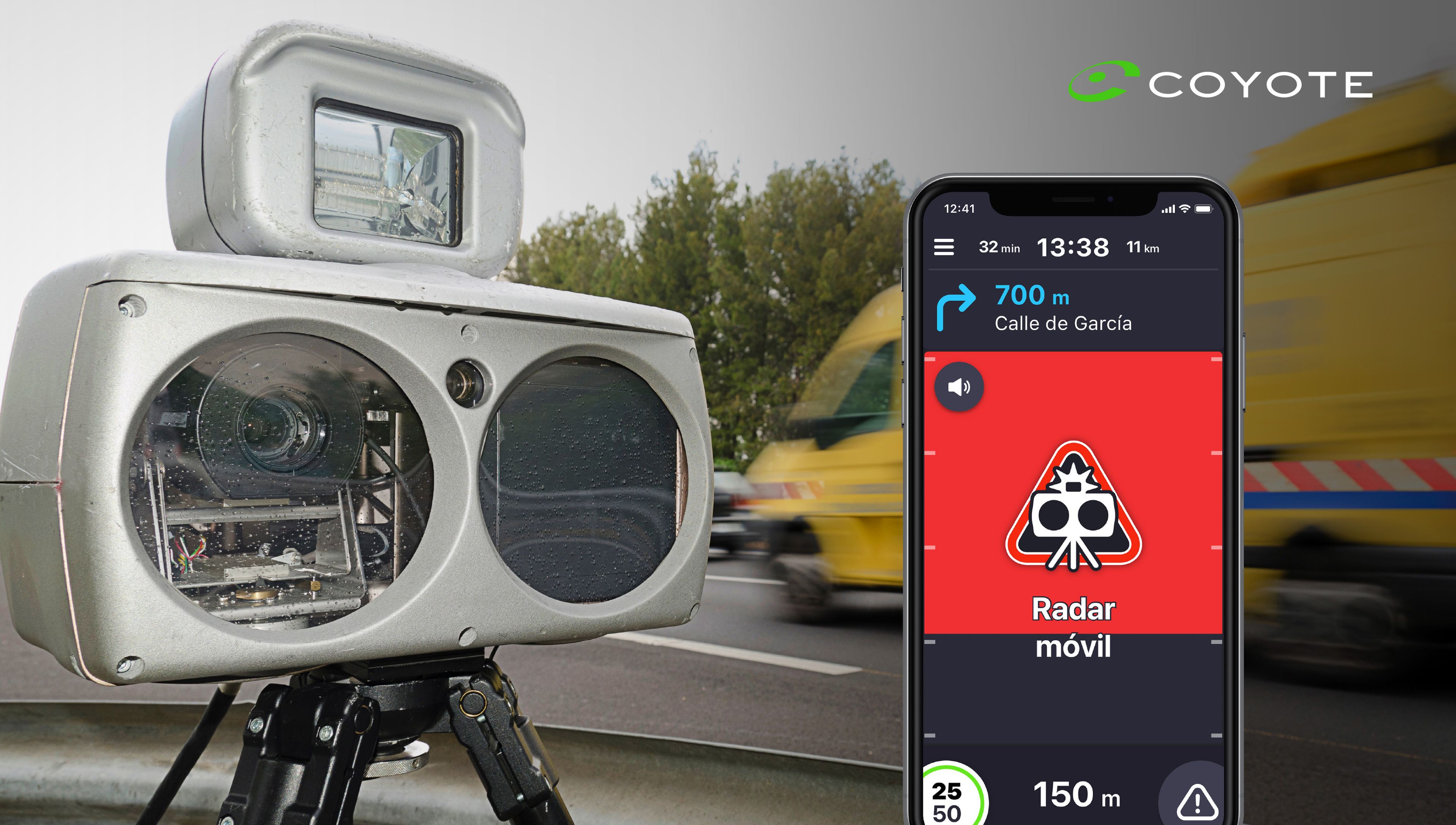 Esta app de radares alerta de los fijos y móviles, pero también de  semáforos con cámara