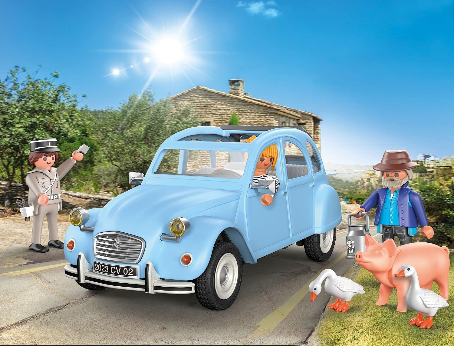 Por fin te podrás comprar el mítico Citroën 2 CV, pero el de Playmobil --  