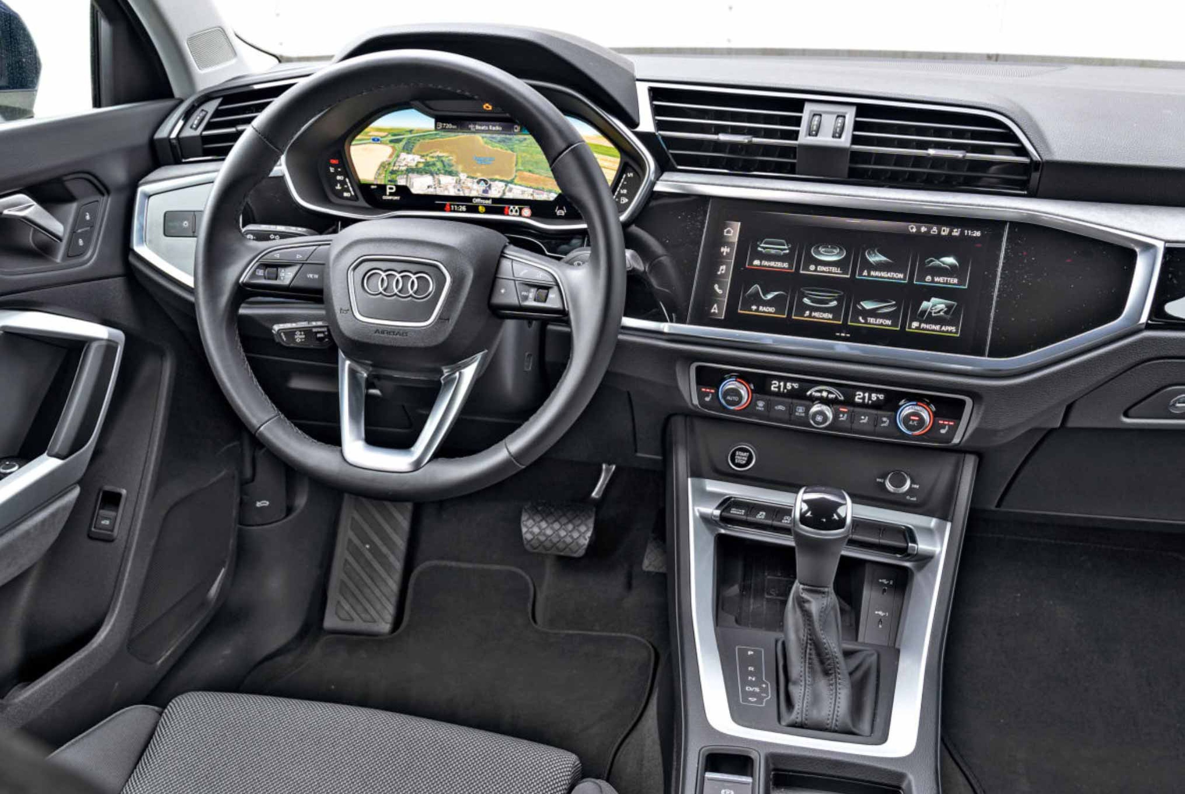 Cockpit del Audi Q3