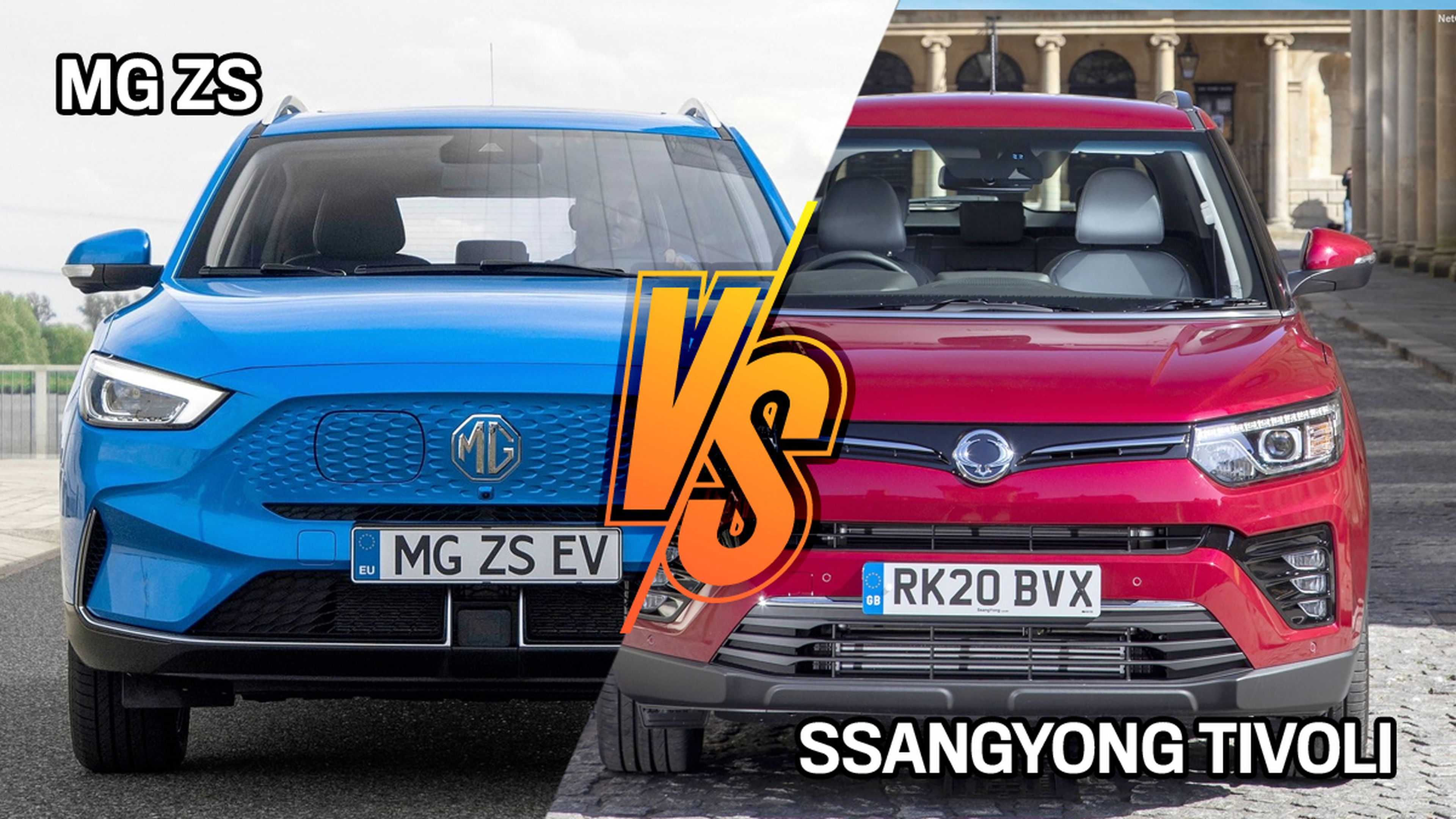MG ZS o SsangYong Tivoli, ¿cuál es el SUV más barato?