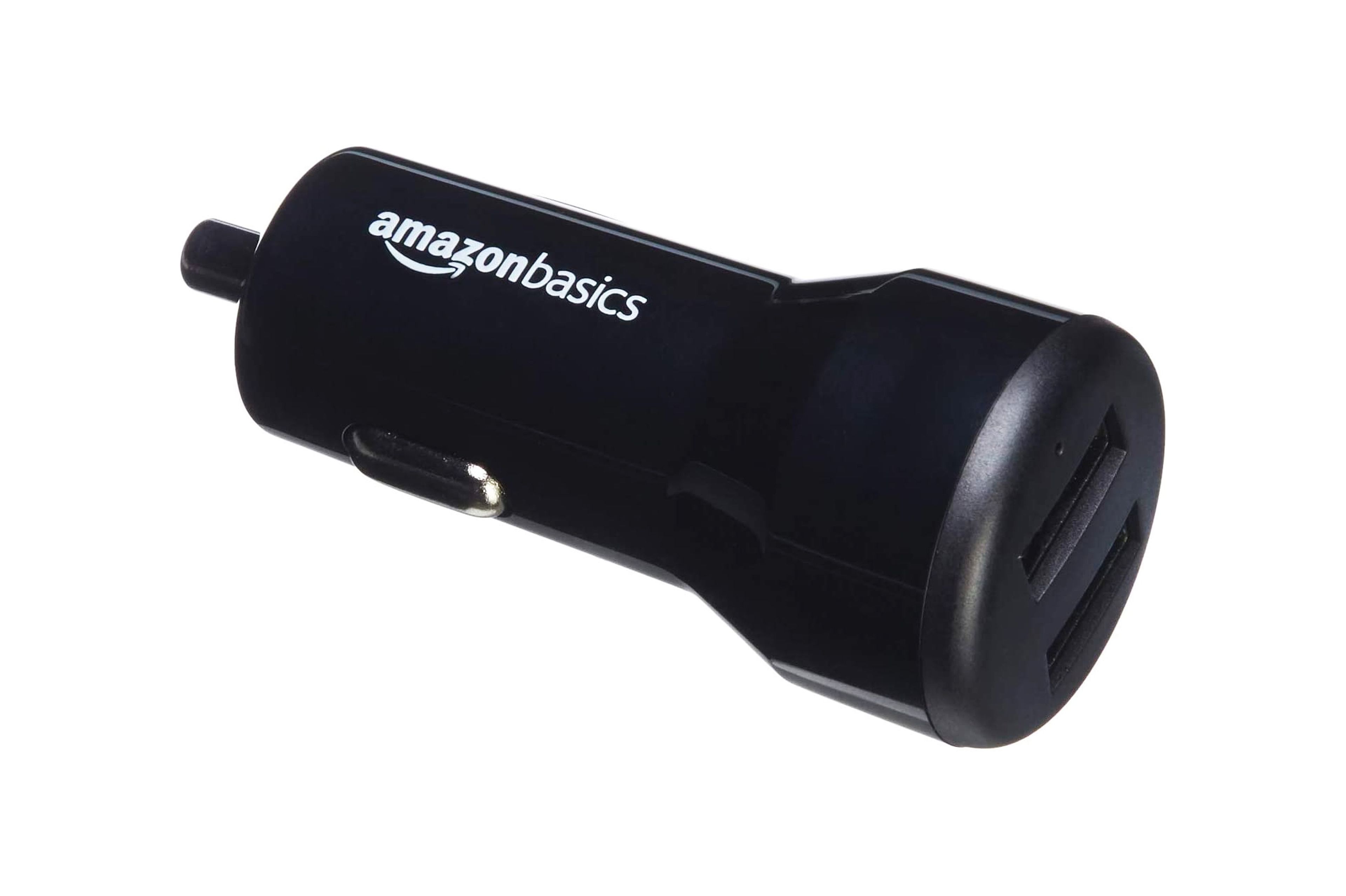 AmazonBasics Dual-Port USB Car Charger