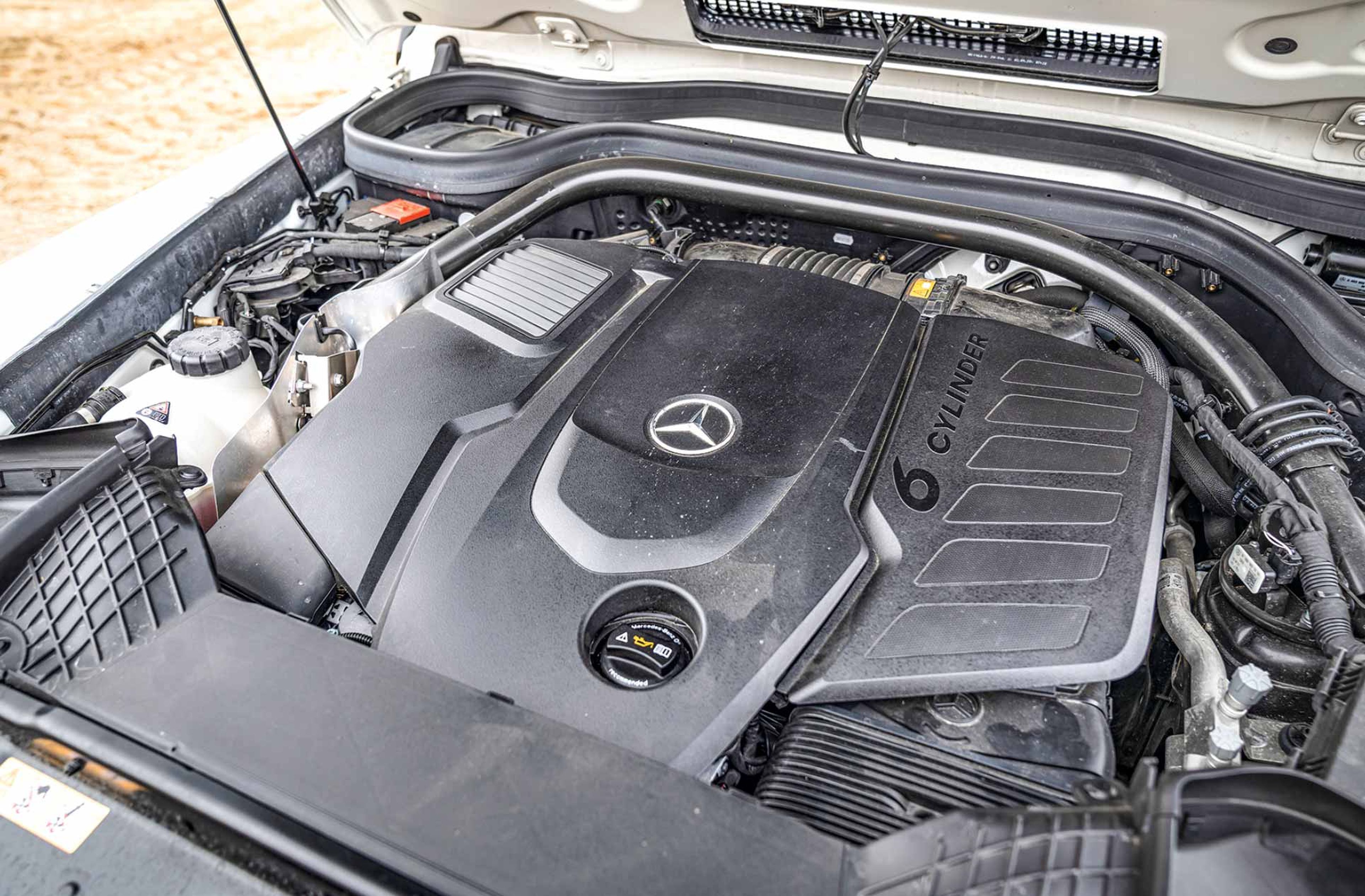 Motor del Mercedes G 400 d