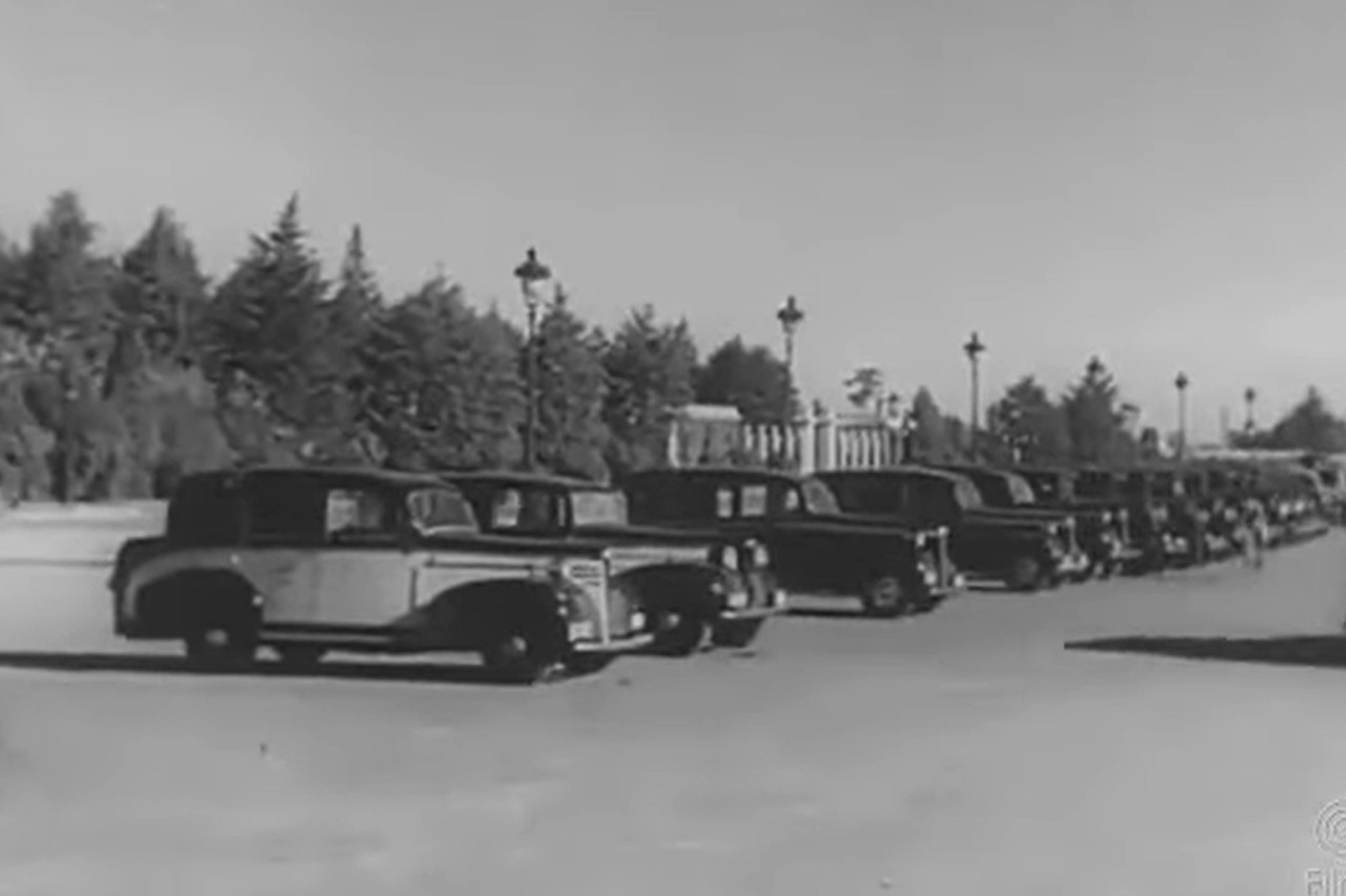 Taxis eléctricos en Barcelona en 1943