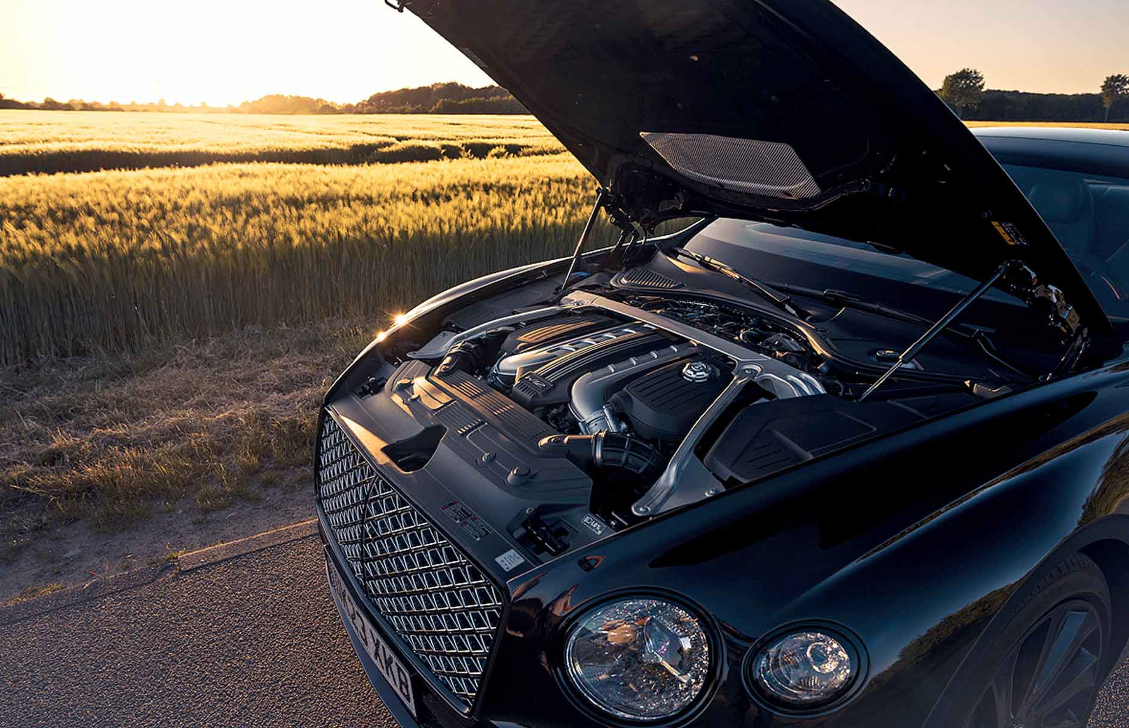 Bentley Continental GT Mulliner motor