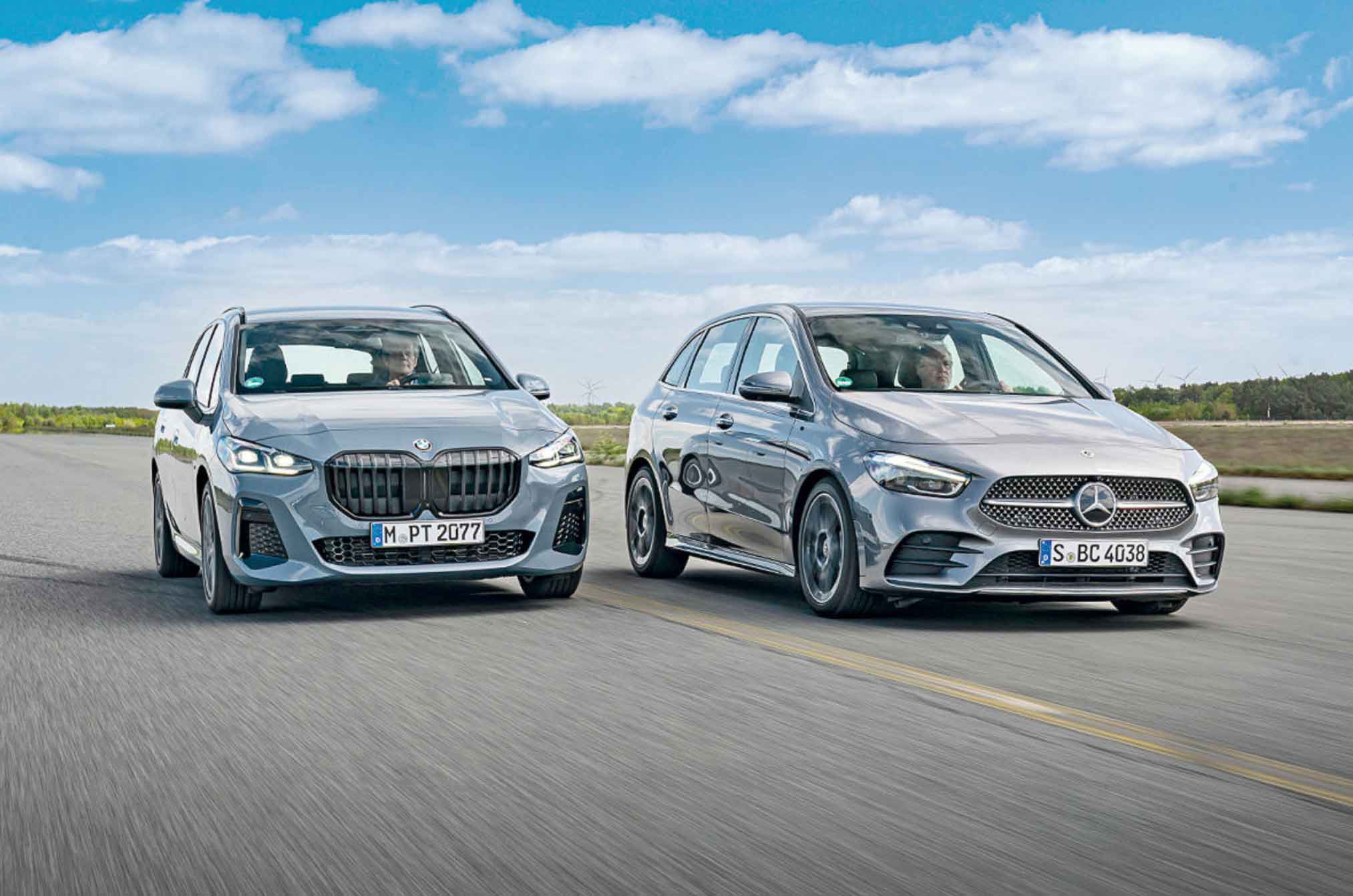 Comparativa: BMW Serie 2 Active Tourer Vs Mercedes Clase B