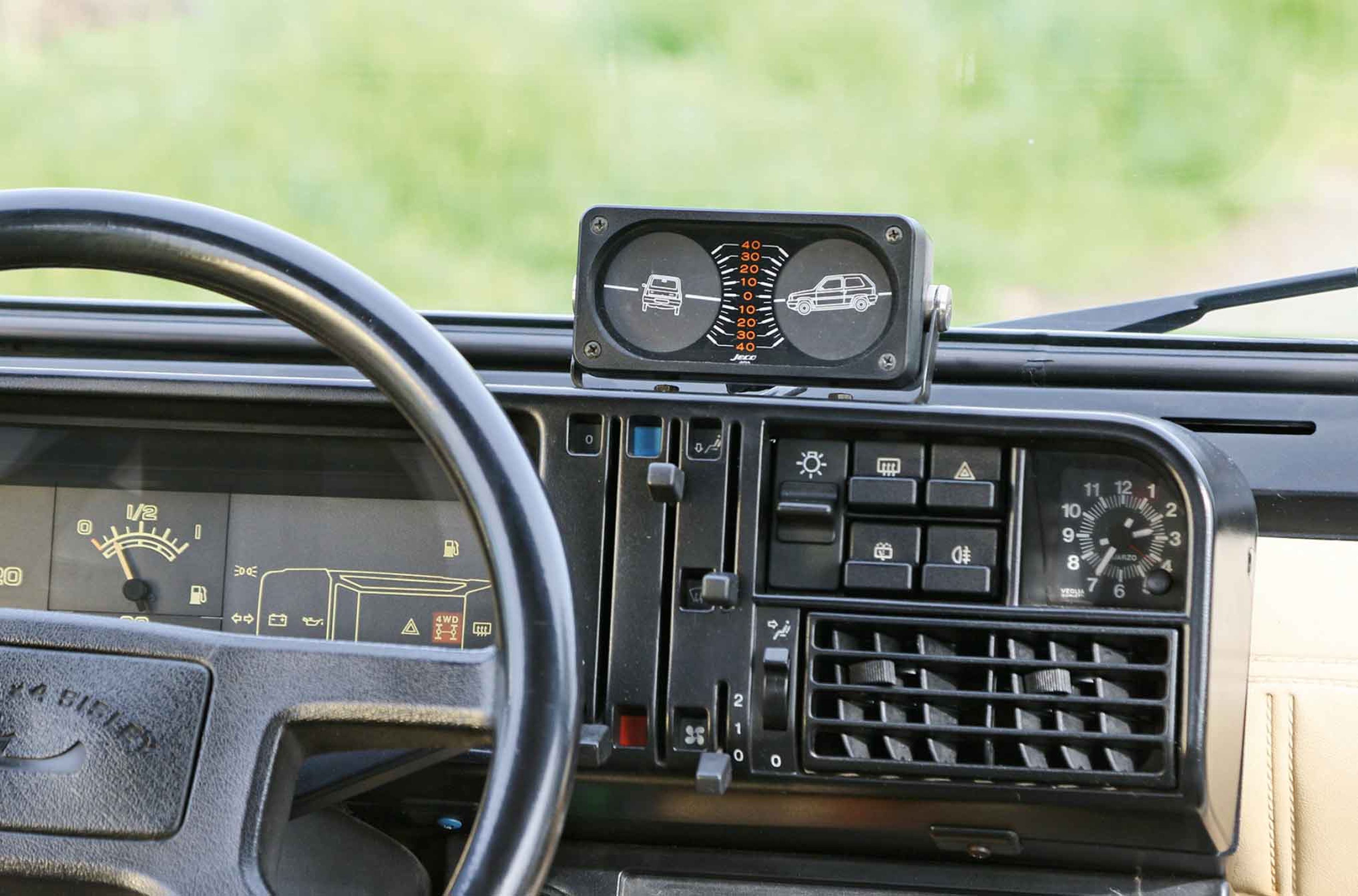 Prueba del Fiat Panda 4x4 cockpit