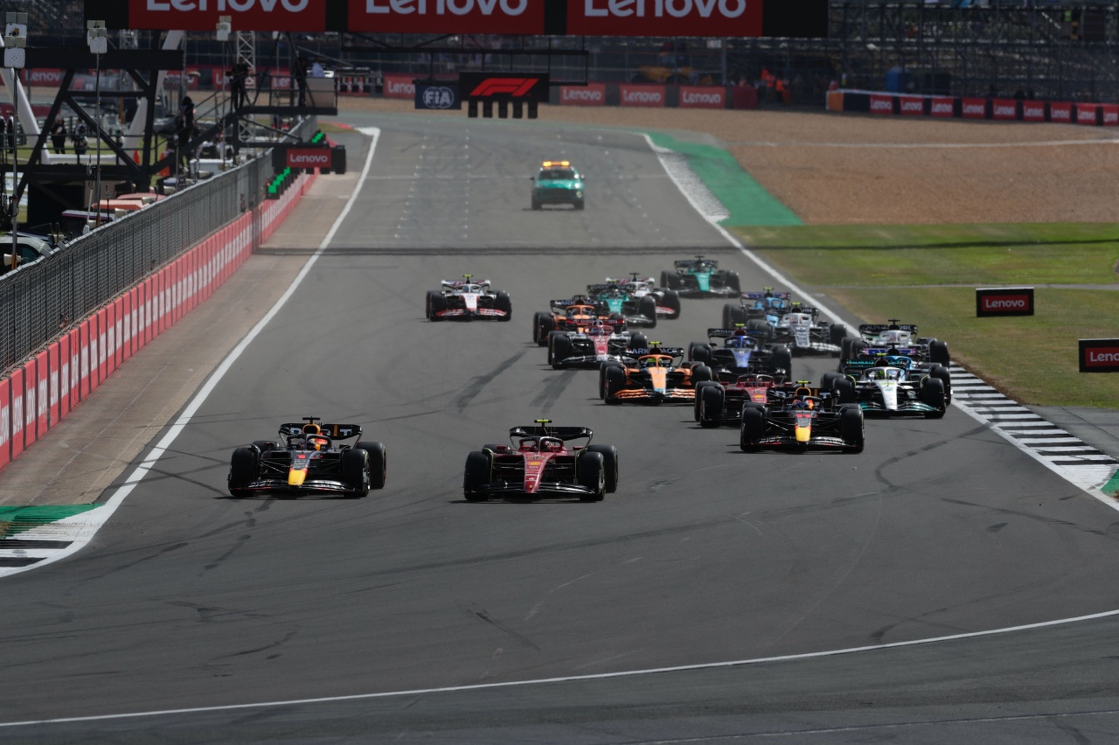 Salida carrera Silverstone F1