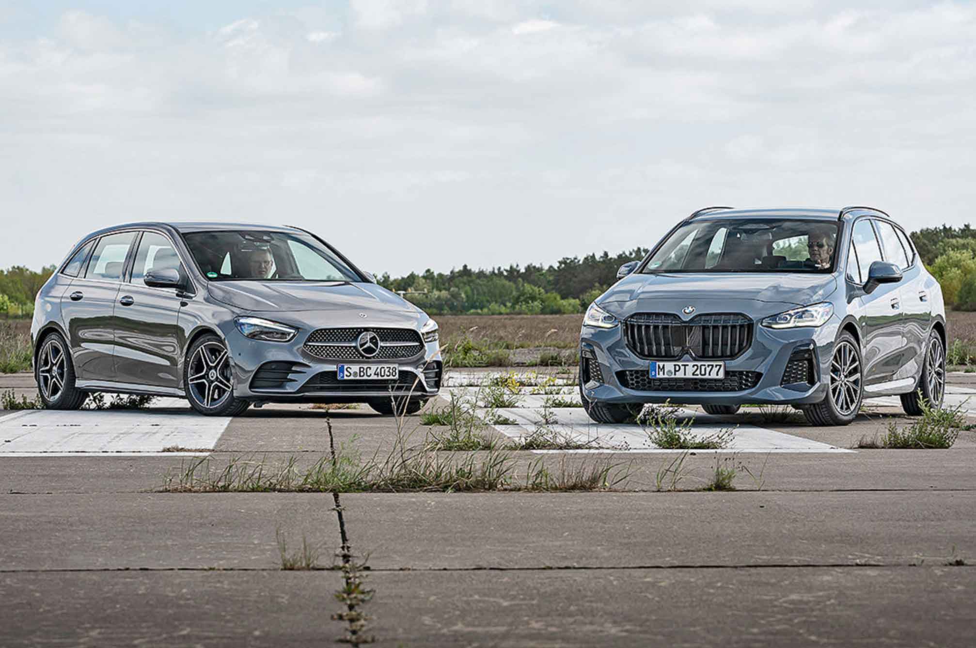 Comparativa: BMW Serie 2 Active Tourer Vs Mercedes Clase B | Auto Bild ...