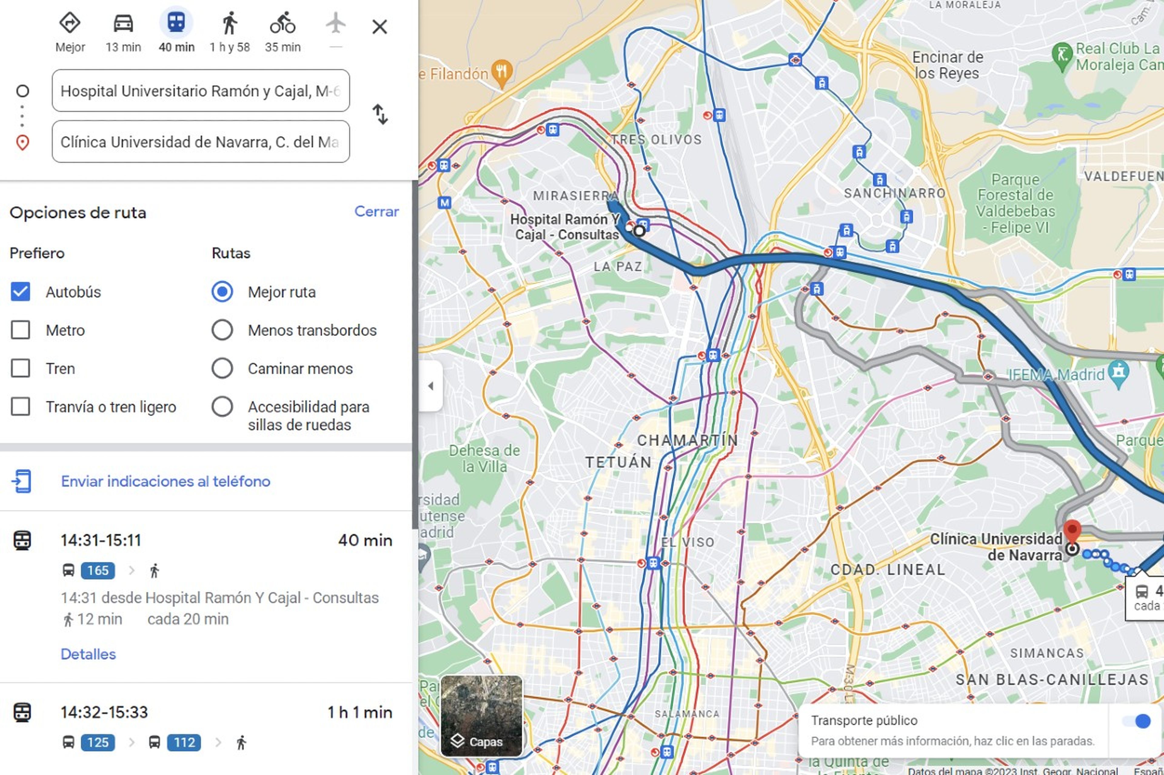 La función de Google Maps para los no conductores que te ayudará a no llegar tarde a tus citas