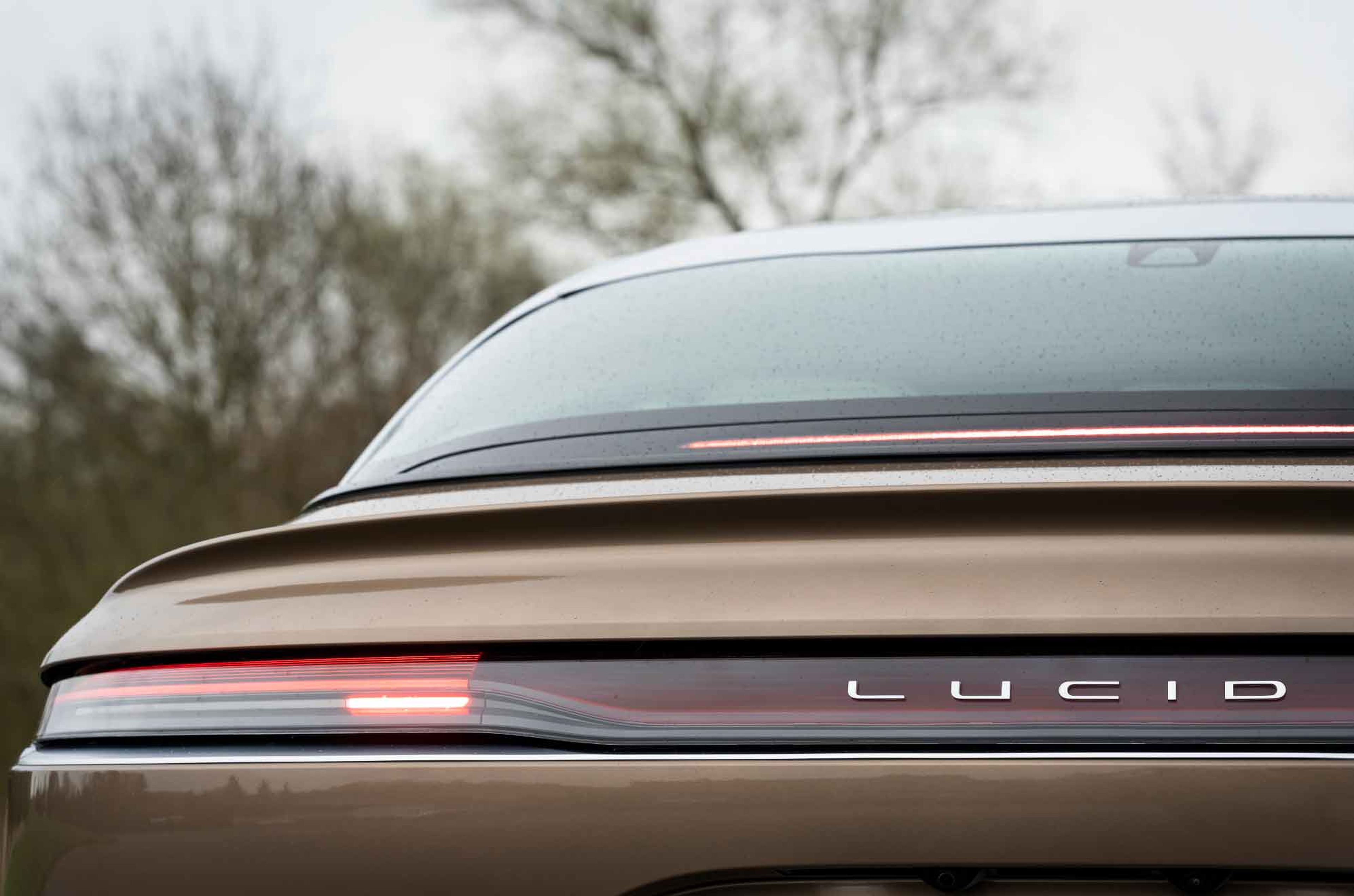 Test of the Lucid Air rear