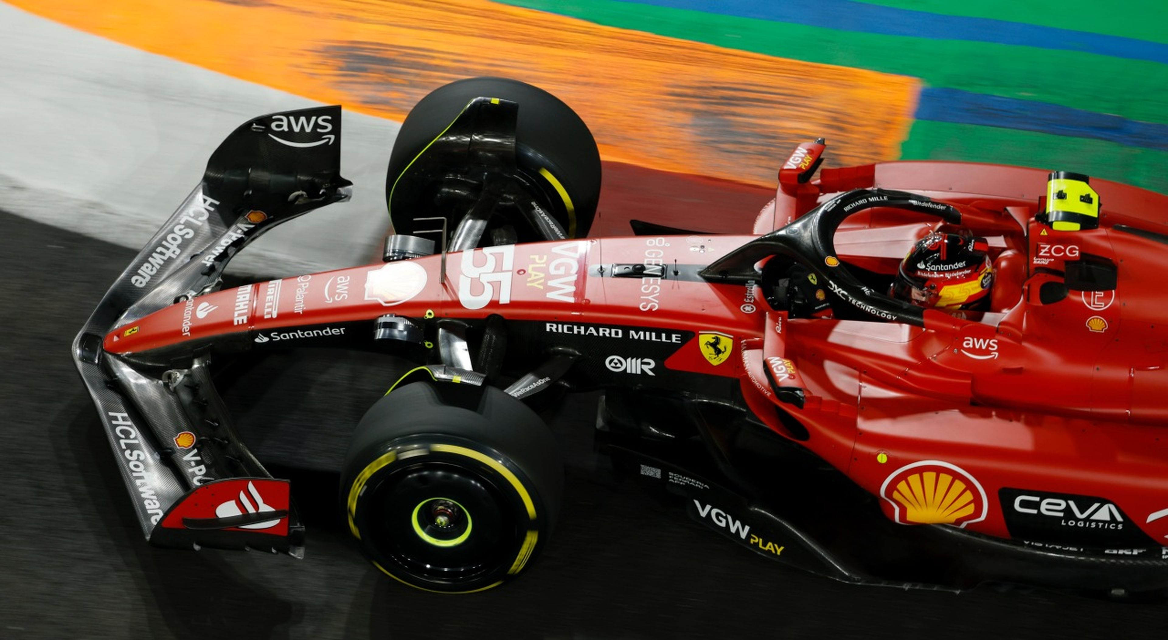 Carlos Sainz F1 Singapur