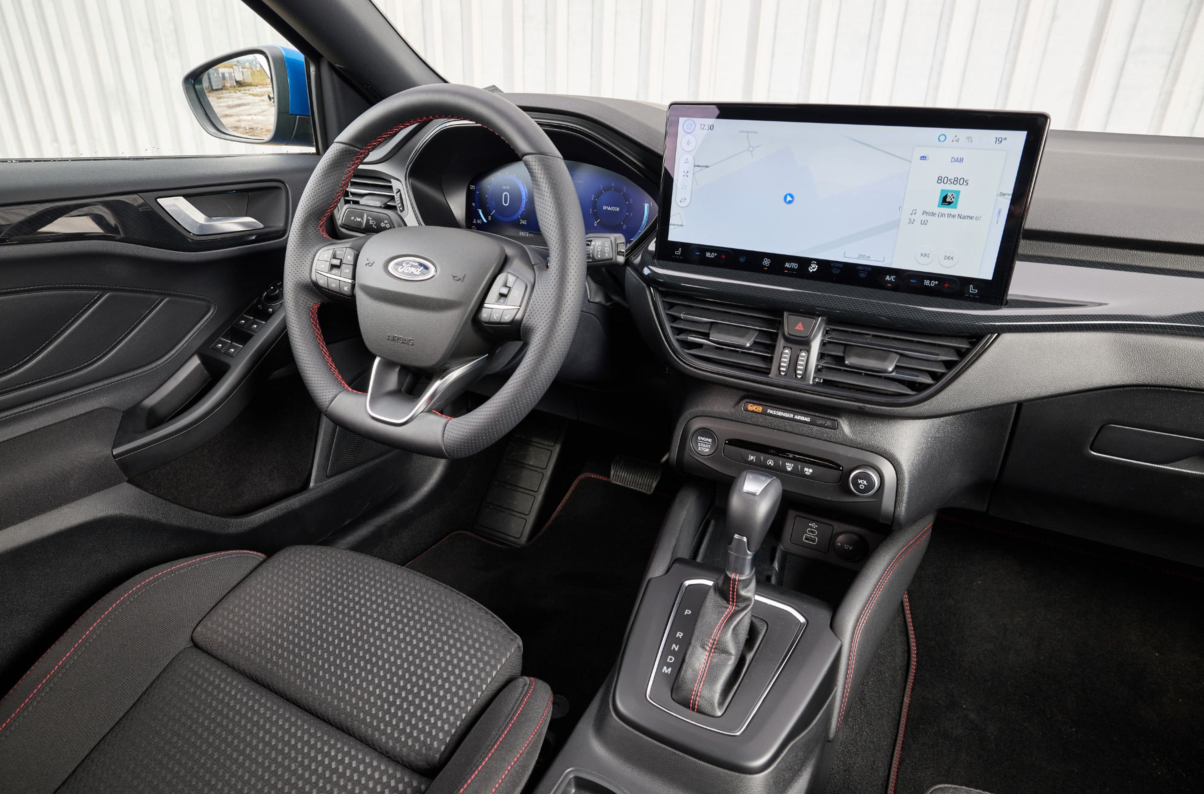 Comparativa del Mazda3 vs Ford Focus cockpit