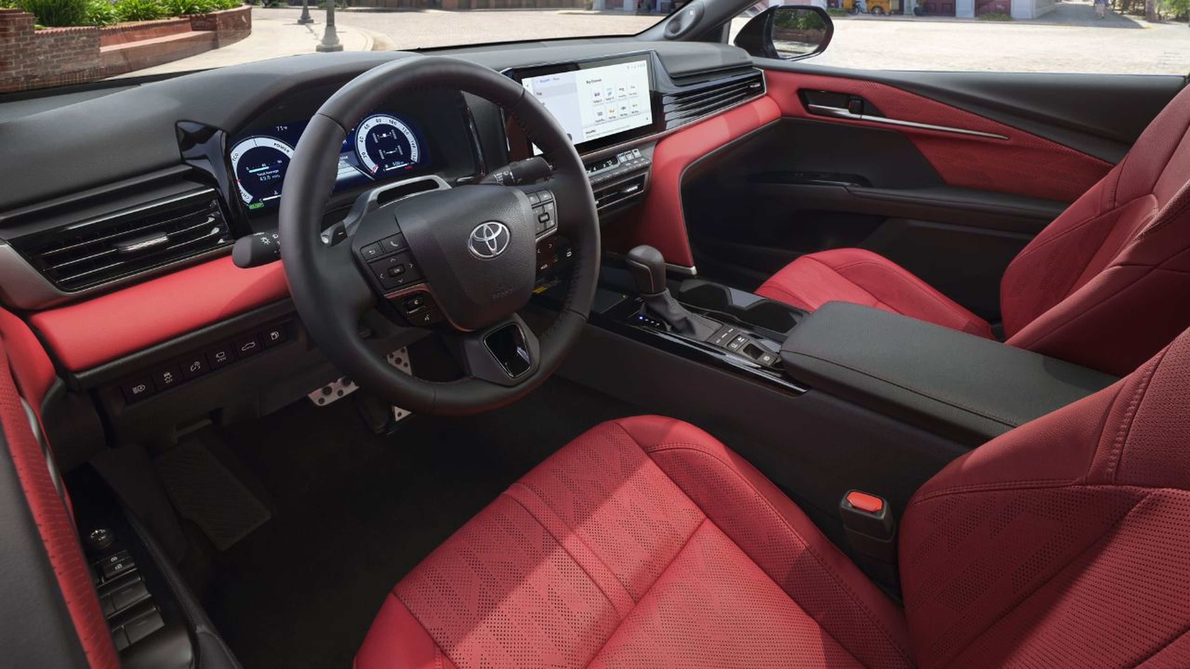 Detalles e interior Toyota Camry 2025