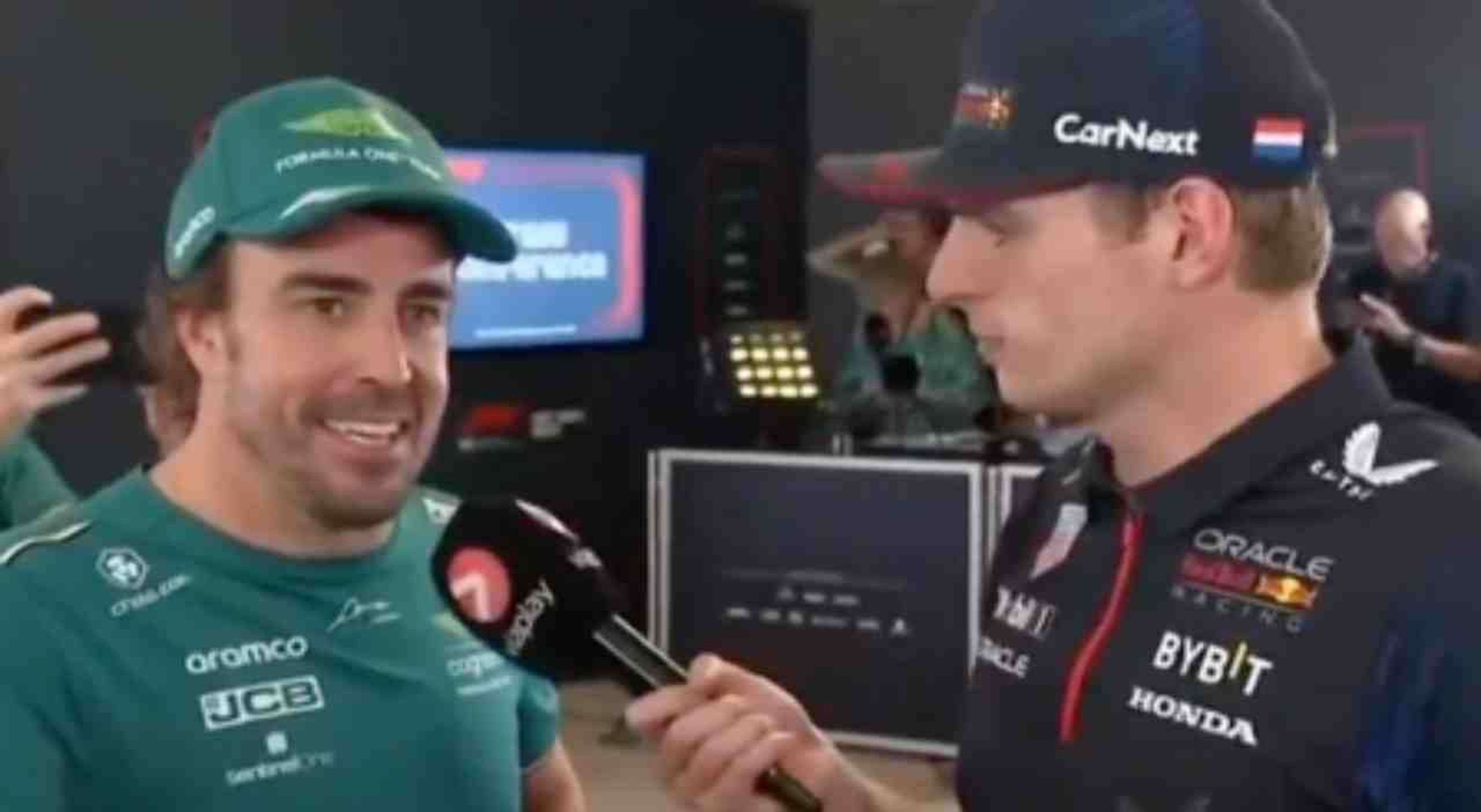 Entrevista Verstappen Alonso