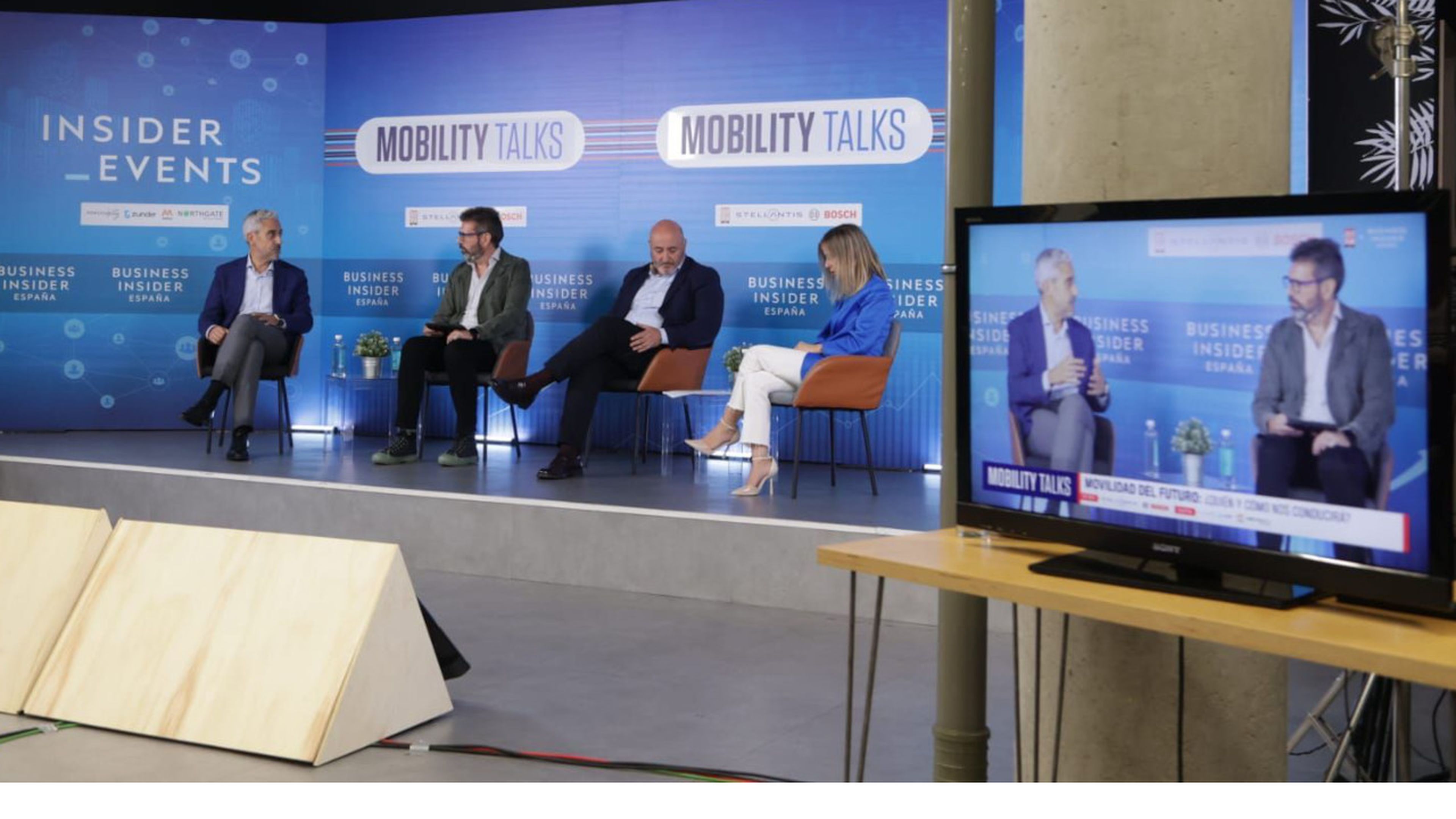 Un momento de la mesa 2 de la tercera edición de Mobility Talks