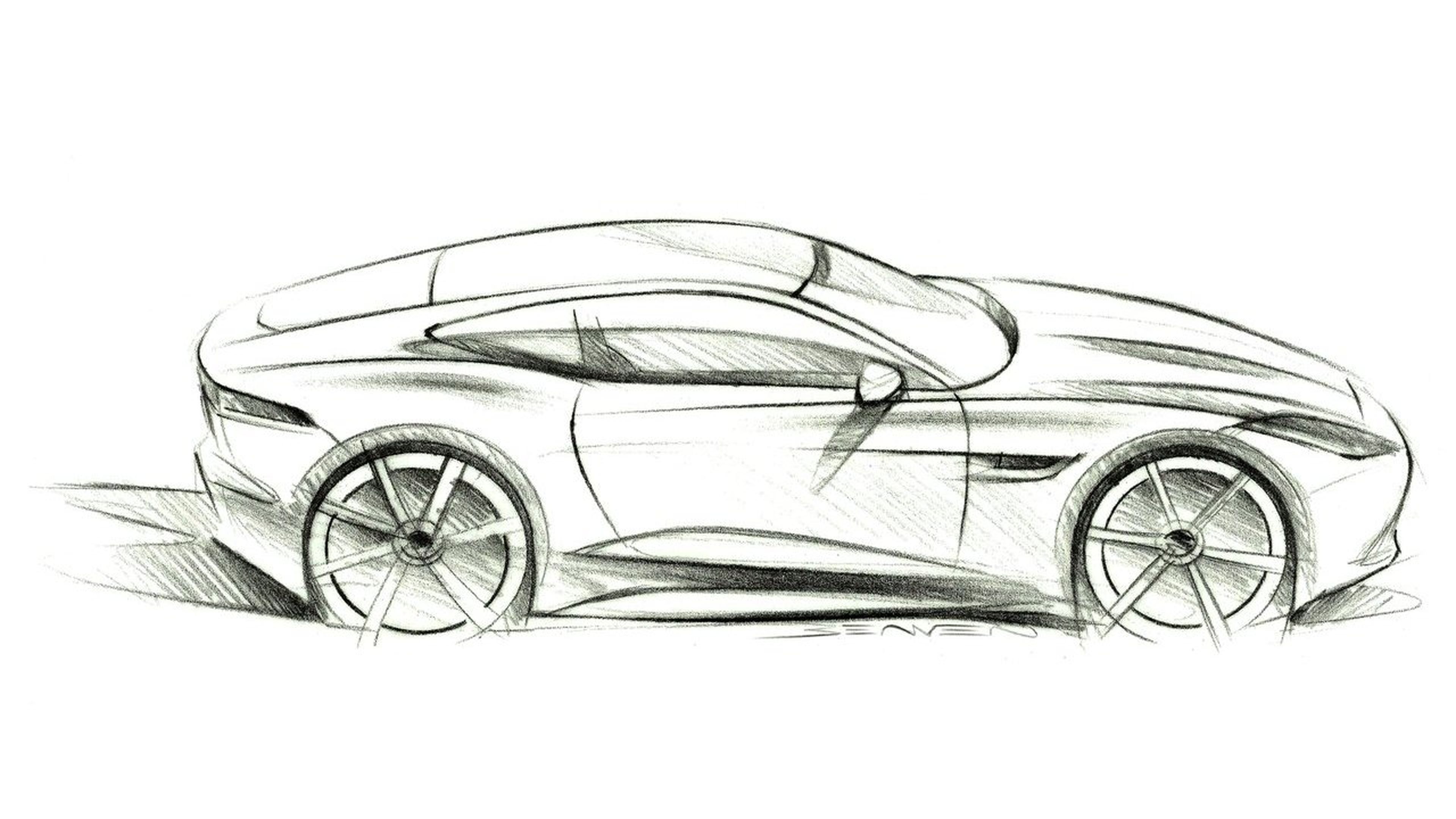 Рисунок автомобиля графика. Рисунок Ягуар ф тайп. Рисунок машины карандашом. Красивые рисунки автомобилей. Эскиз автомобиля карандашом.
