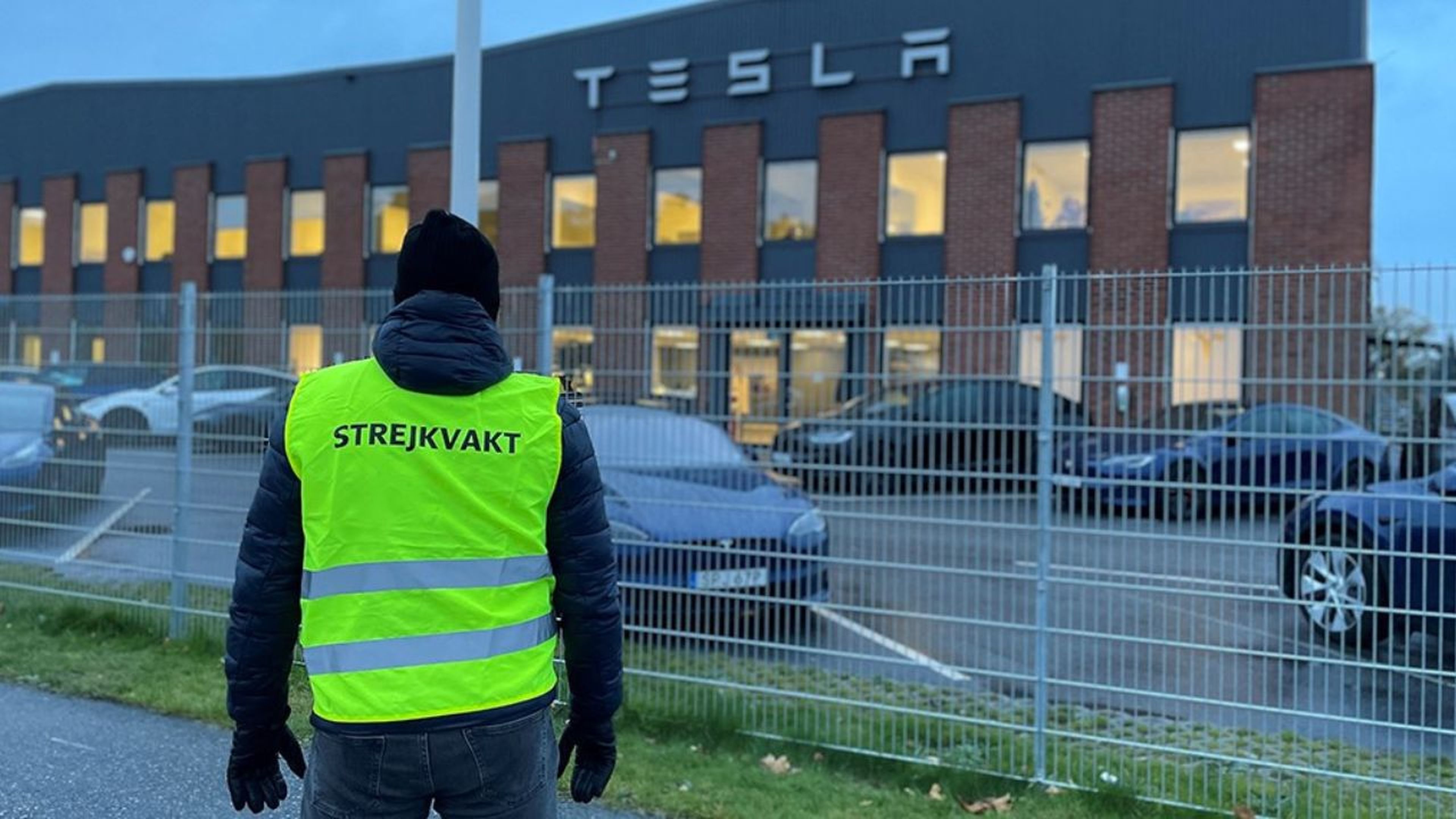 Trabajadores IF Metall huelga Tesla