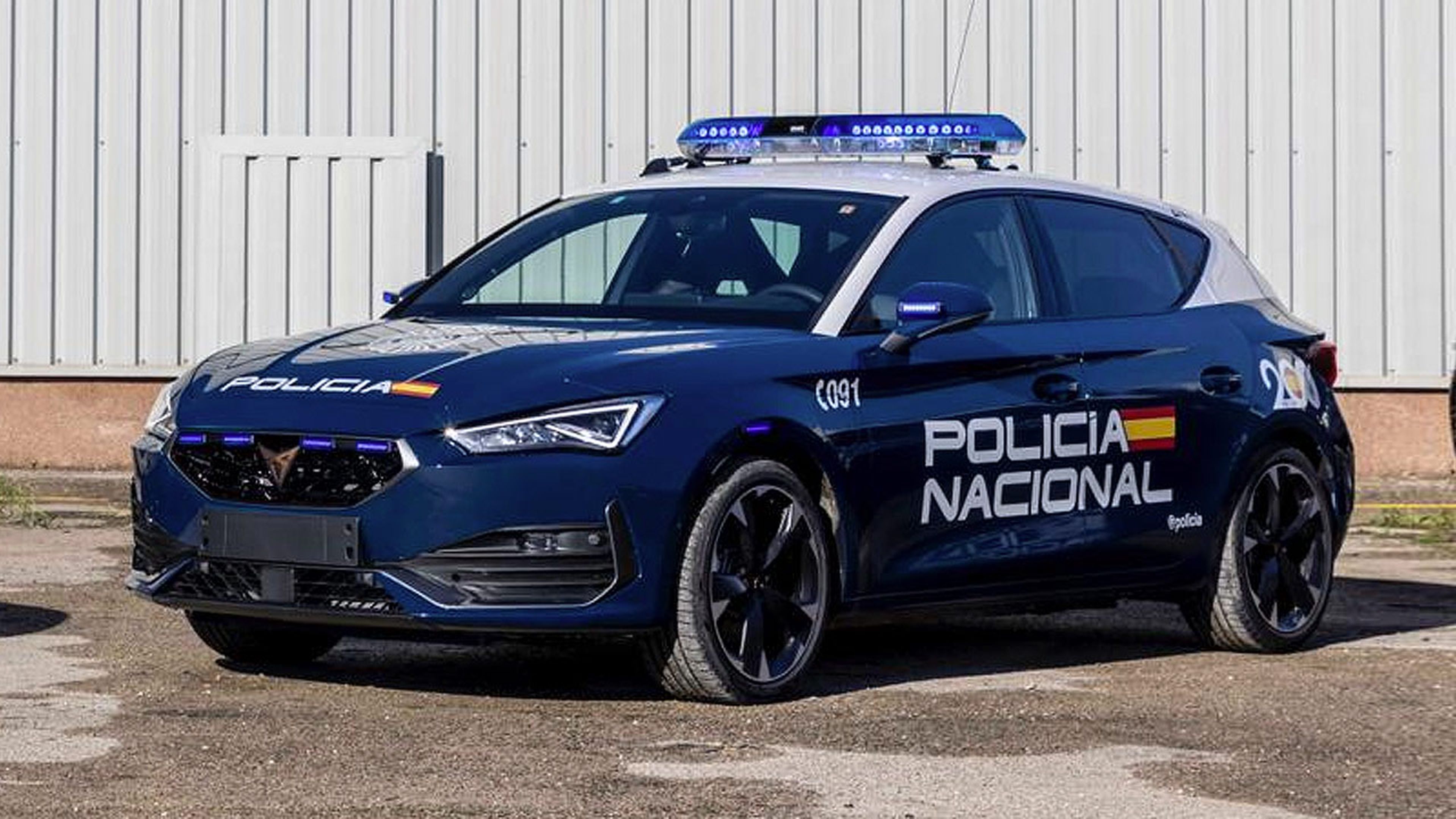 Cupra León Policía Nacional