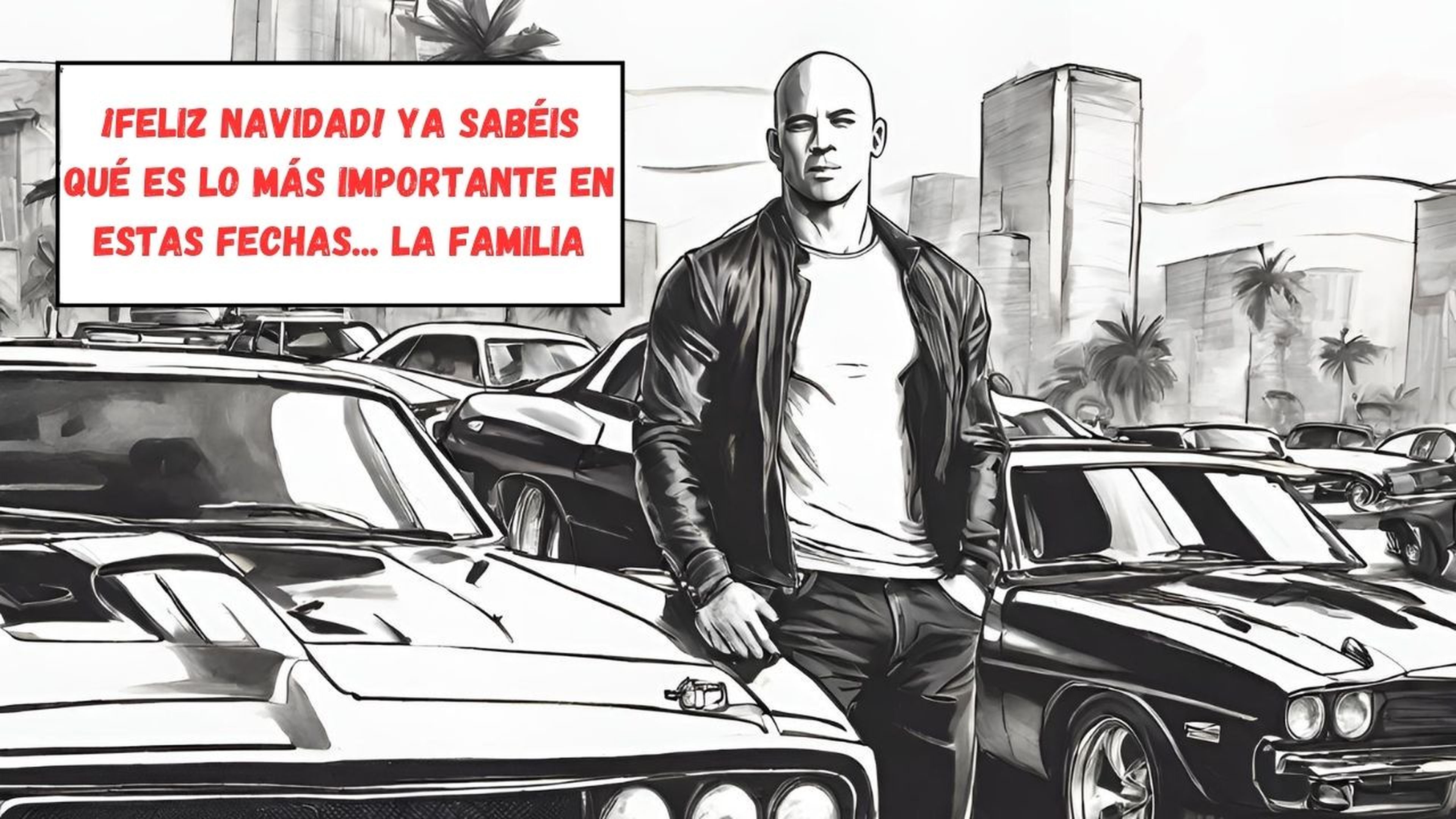 Meme Navidad Dominic Toretto