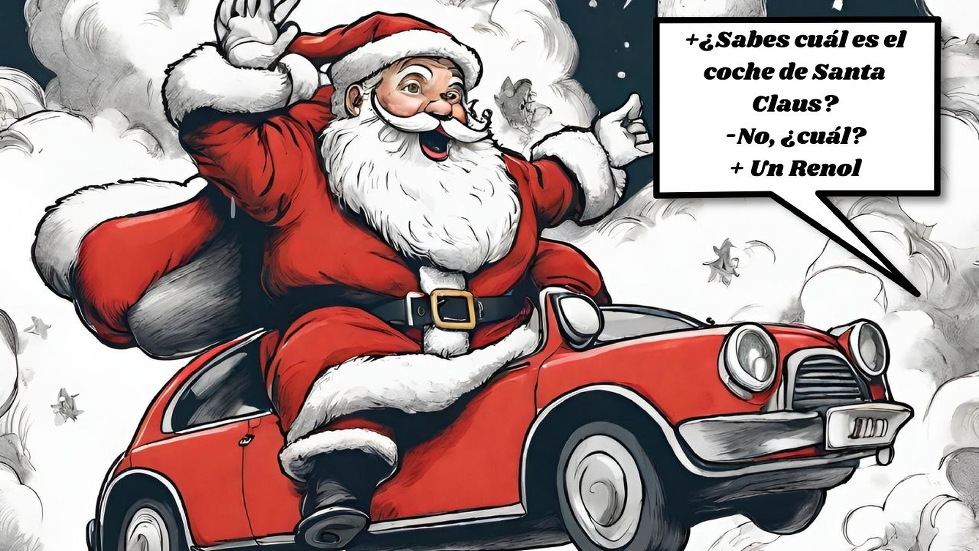 Meme Navidad Santa Claus Renault