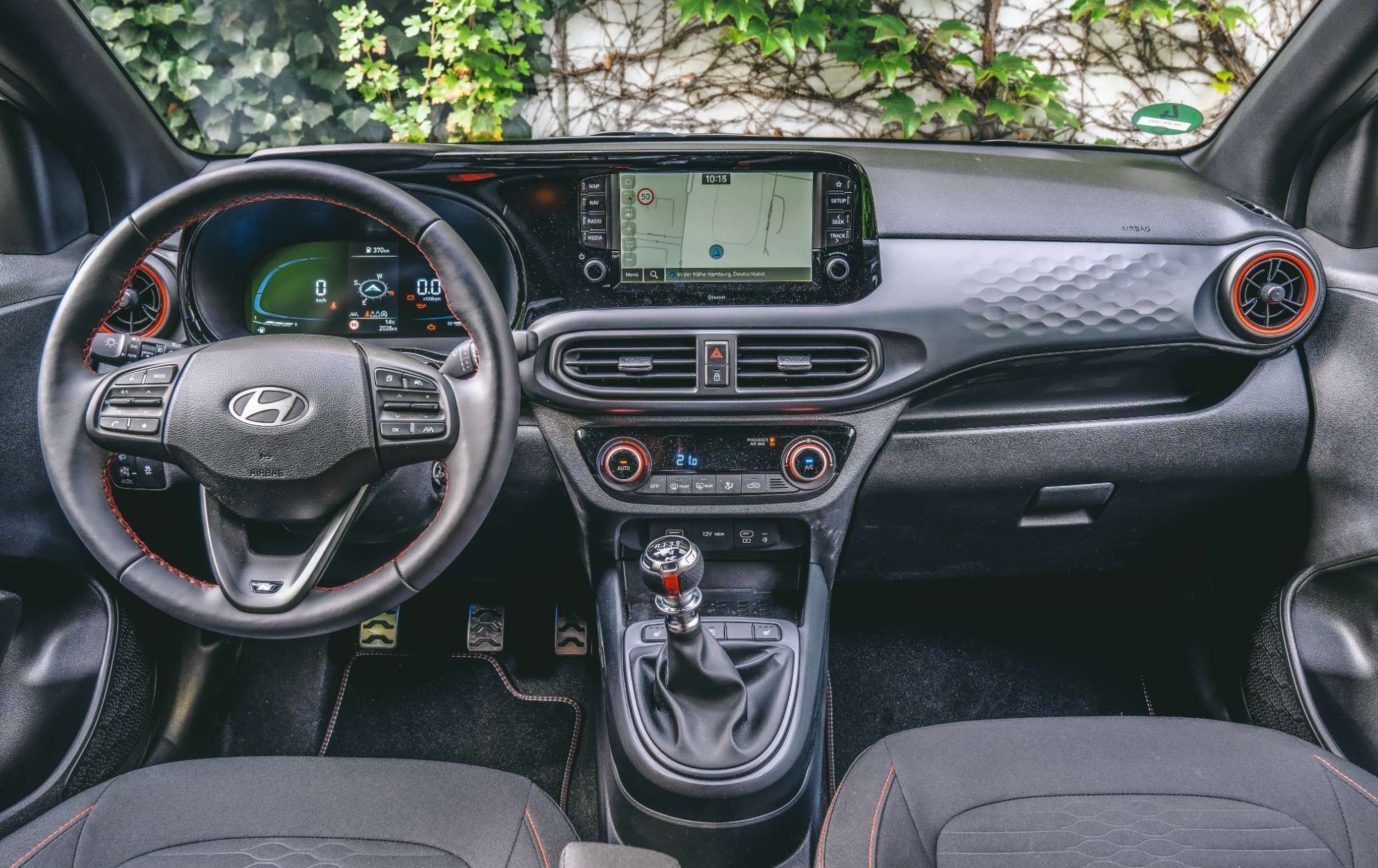 Prueba del Hyundai i10 N Line cockpit