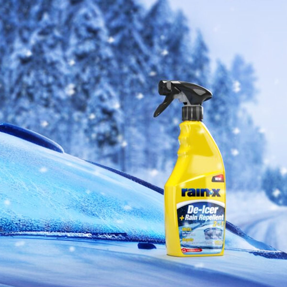 Este spray descongela tu parabrisas y además evita que se vuelva a congelar