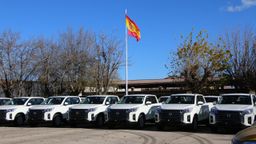 60 nuevos coches del Ejército del Aite, SsangYong Musso Sports