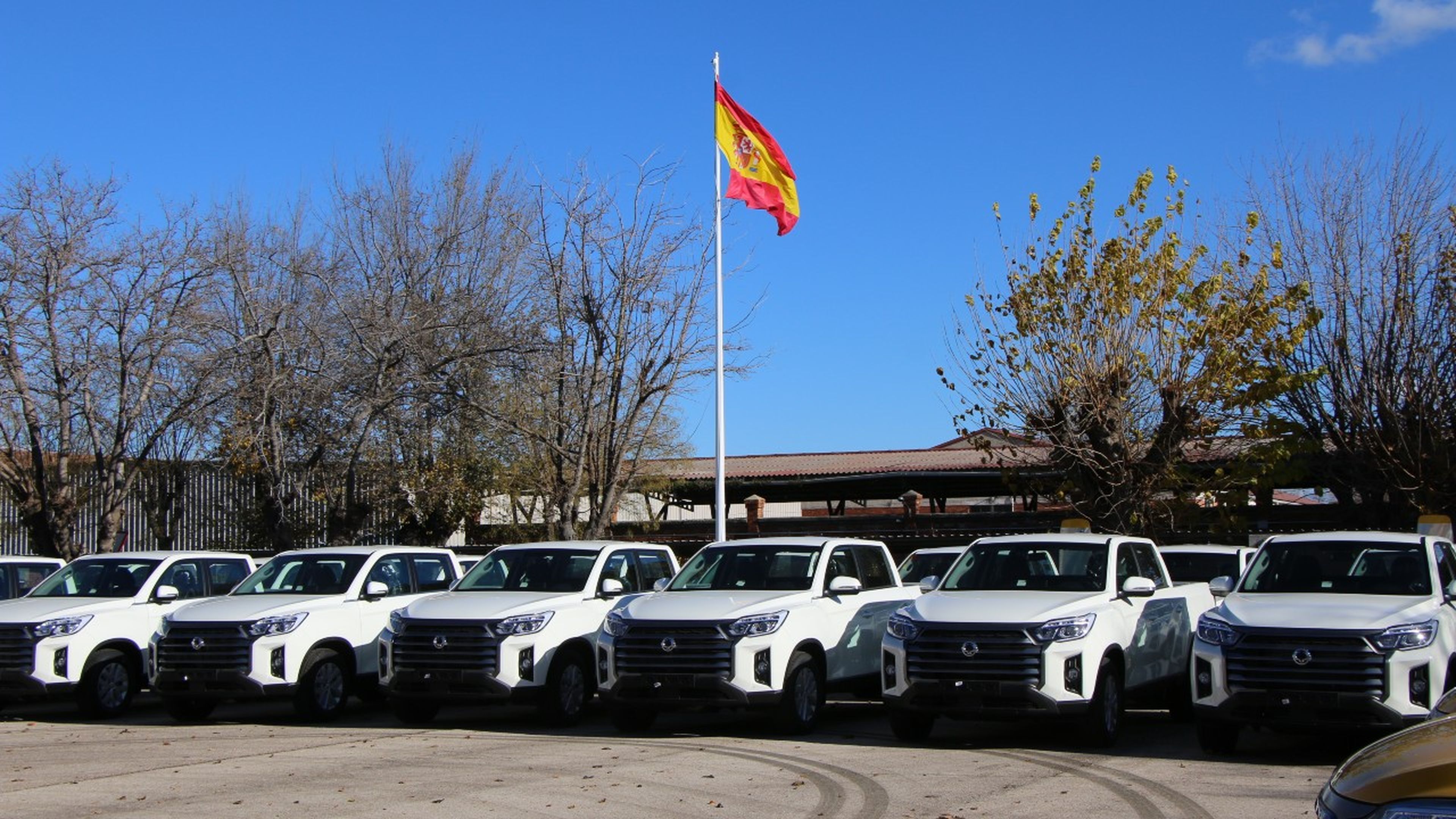 60 nuevos coches del Ejército del Aite, SsangYong Musso Sports