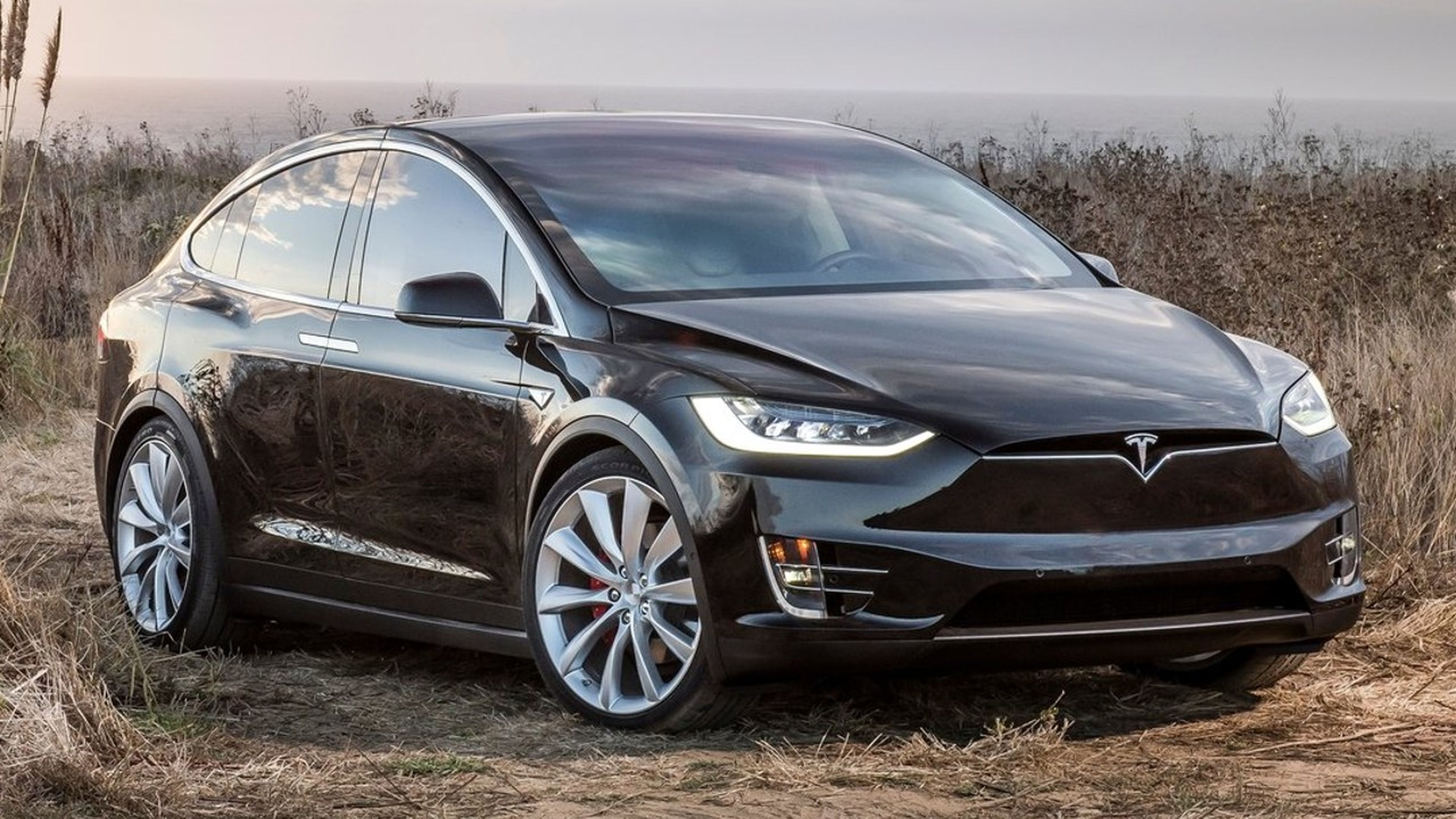 Activistas climáticos destrozan un Tesla Model X