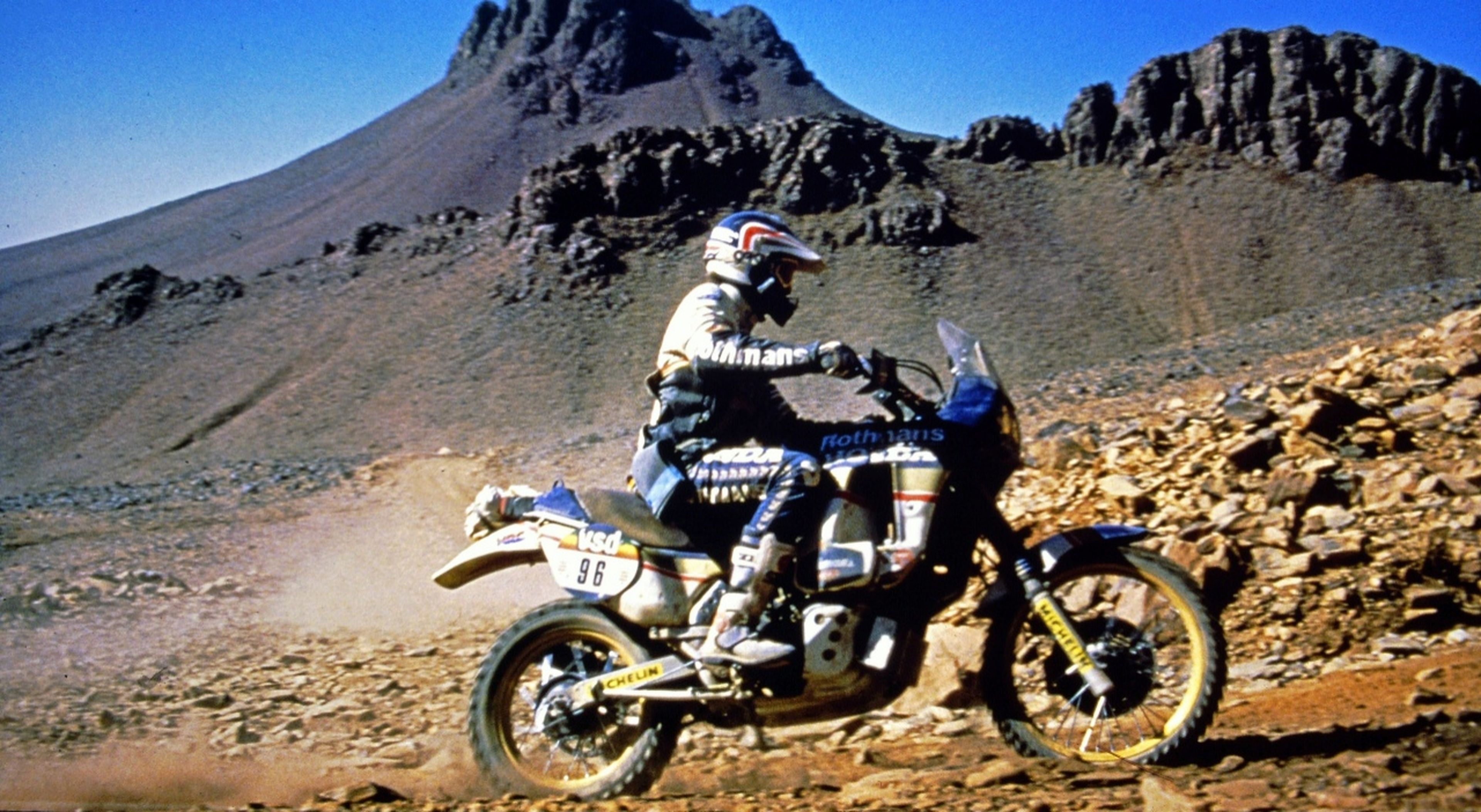 Imagen de una Honda en el Rally Dakar