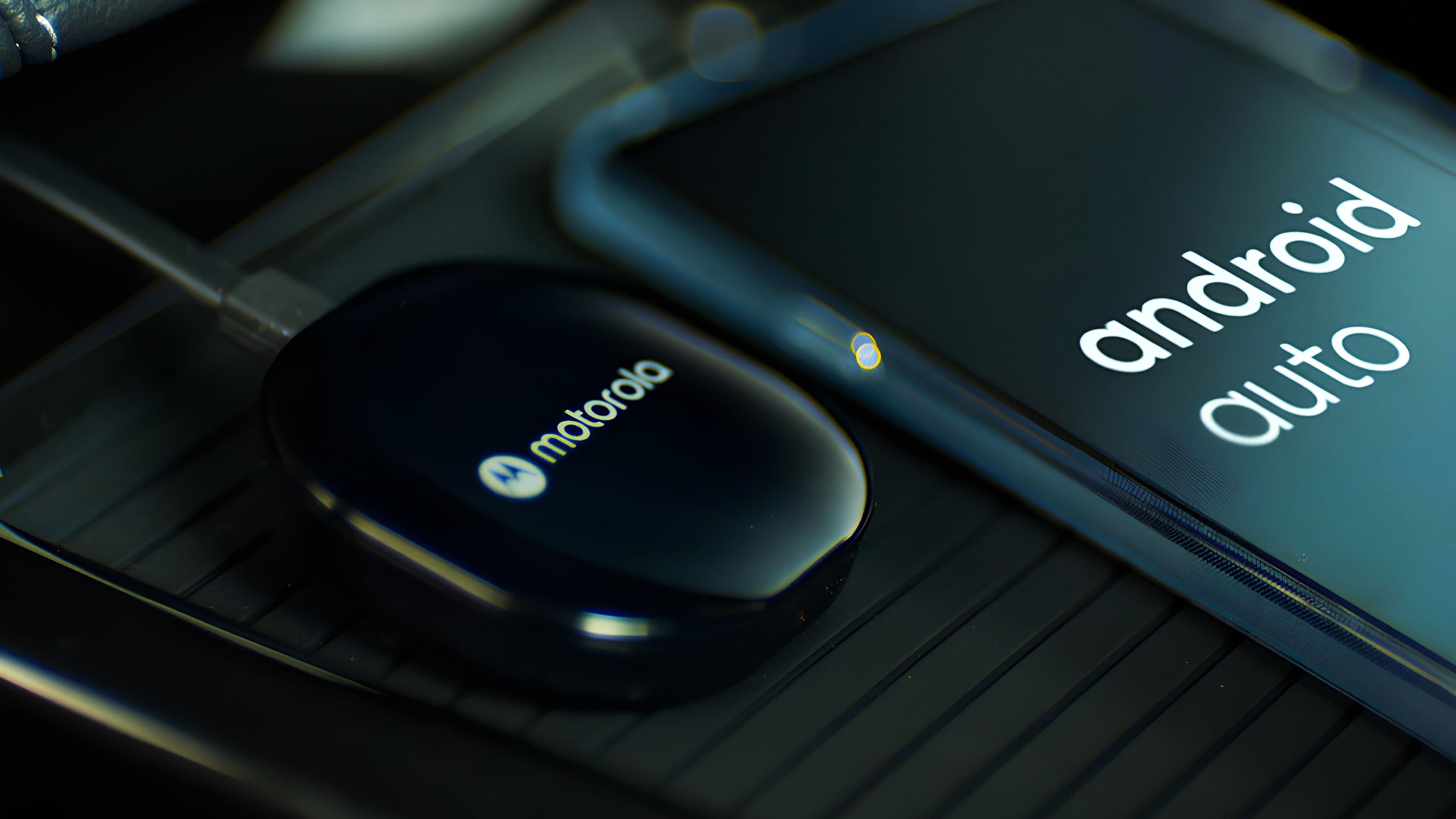 Motorola MA1 Android Auto Adaptador Inalámbrico para Coche