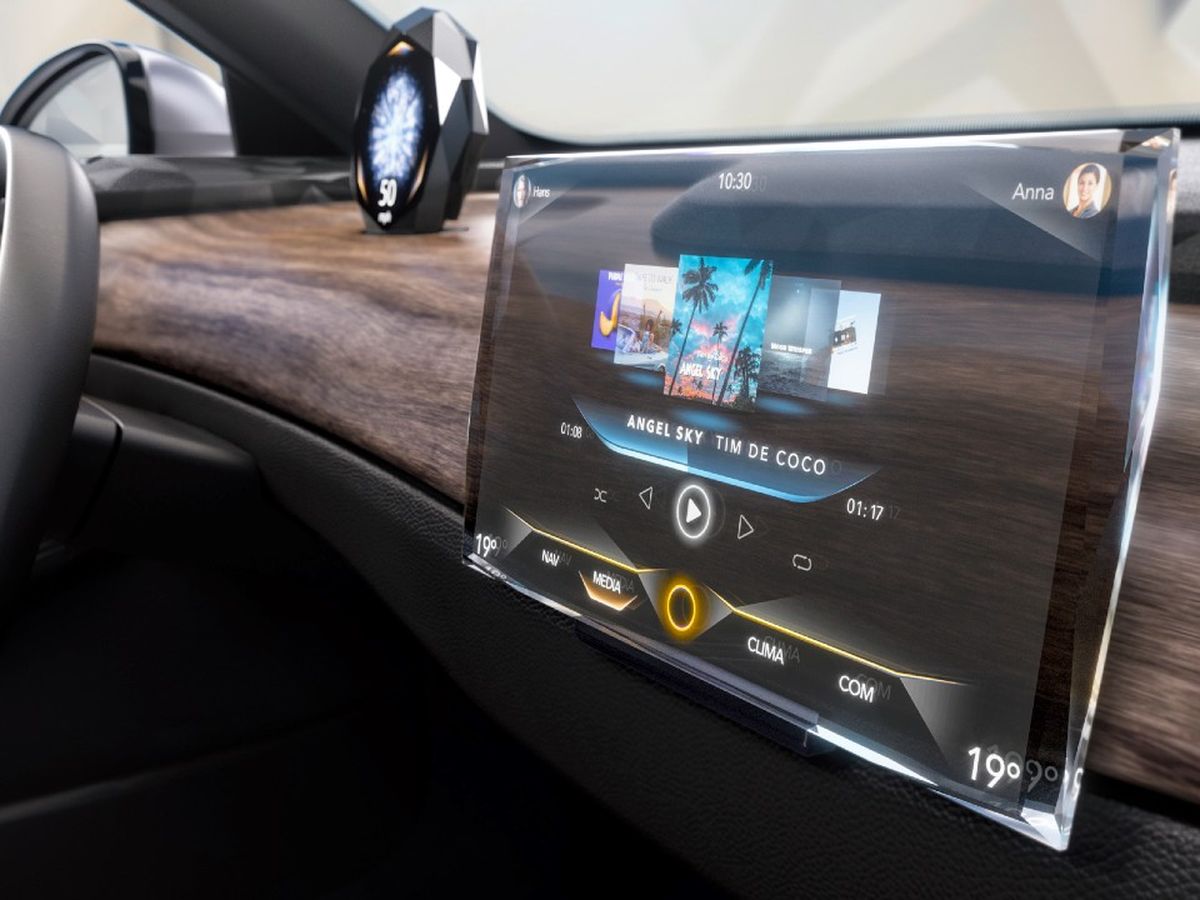Será por pantalla así es el salpicadero digital de Continental que  veremos en nuestros coches
