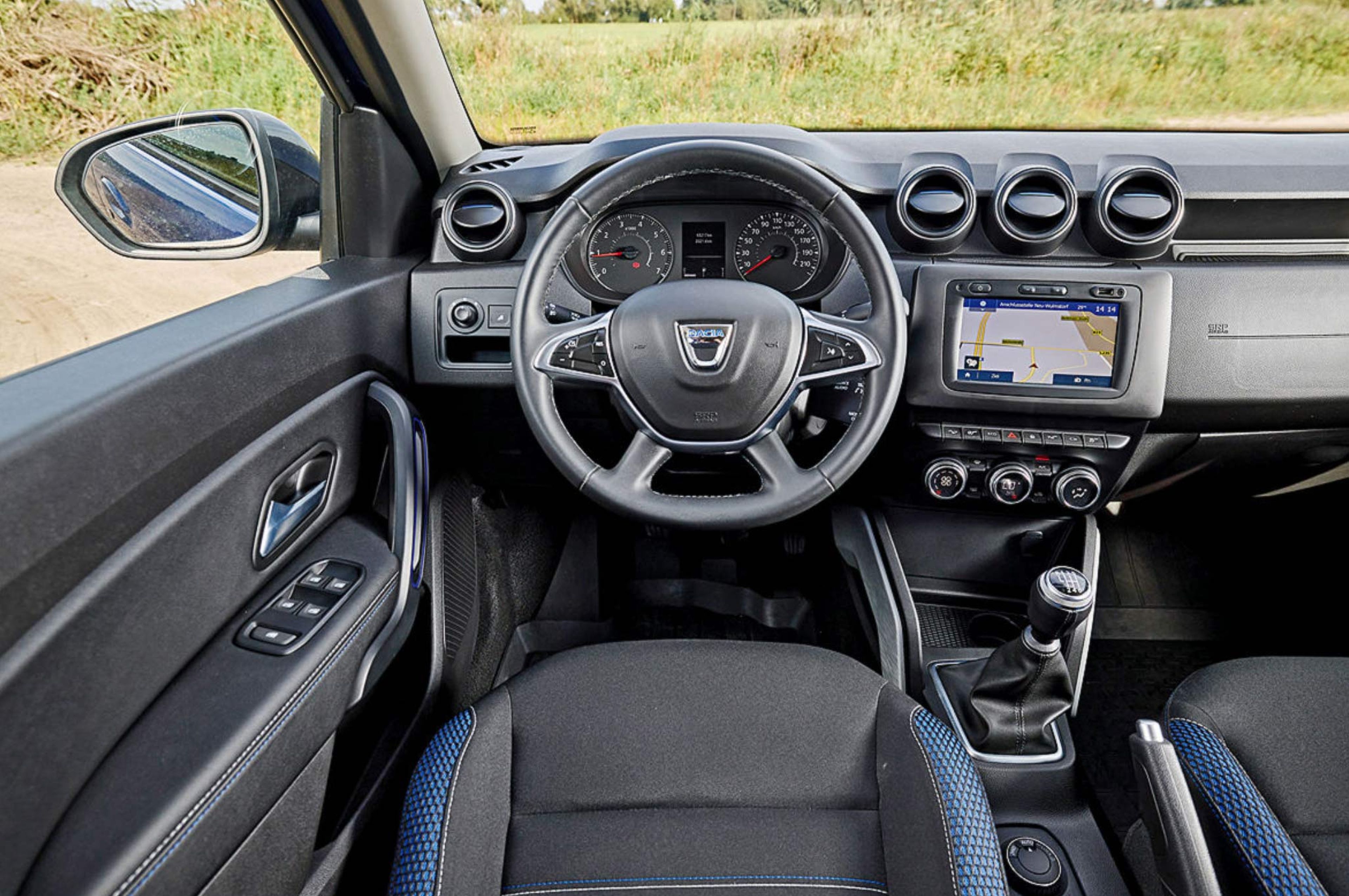 Prueba Dacia Duster cockpit