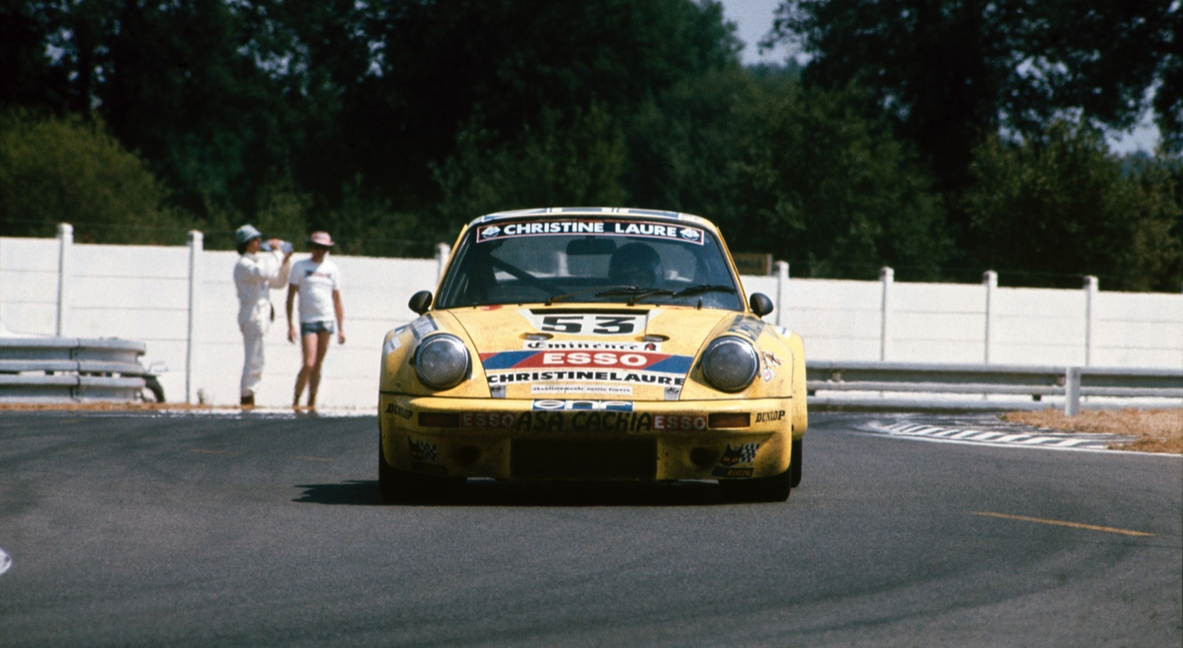 Thierry Sabine en las 24 Horas de Le Mans 1976