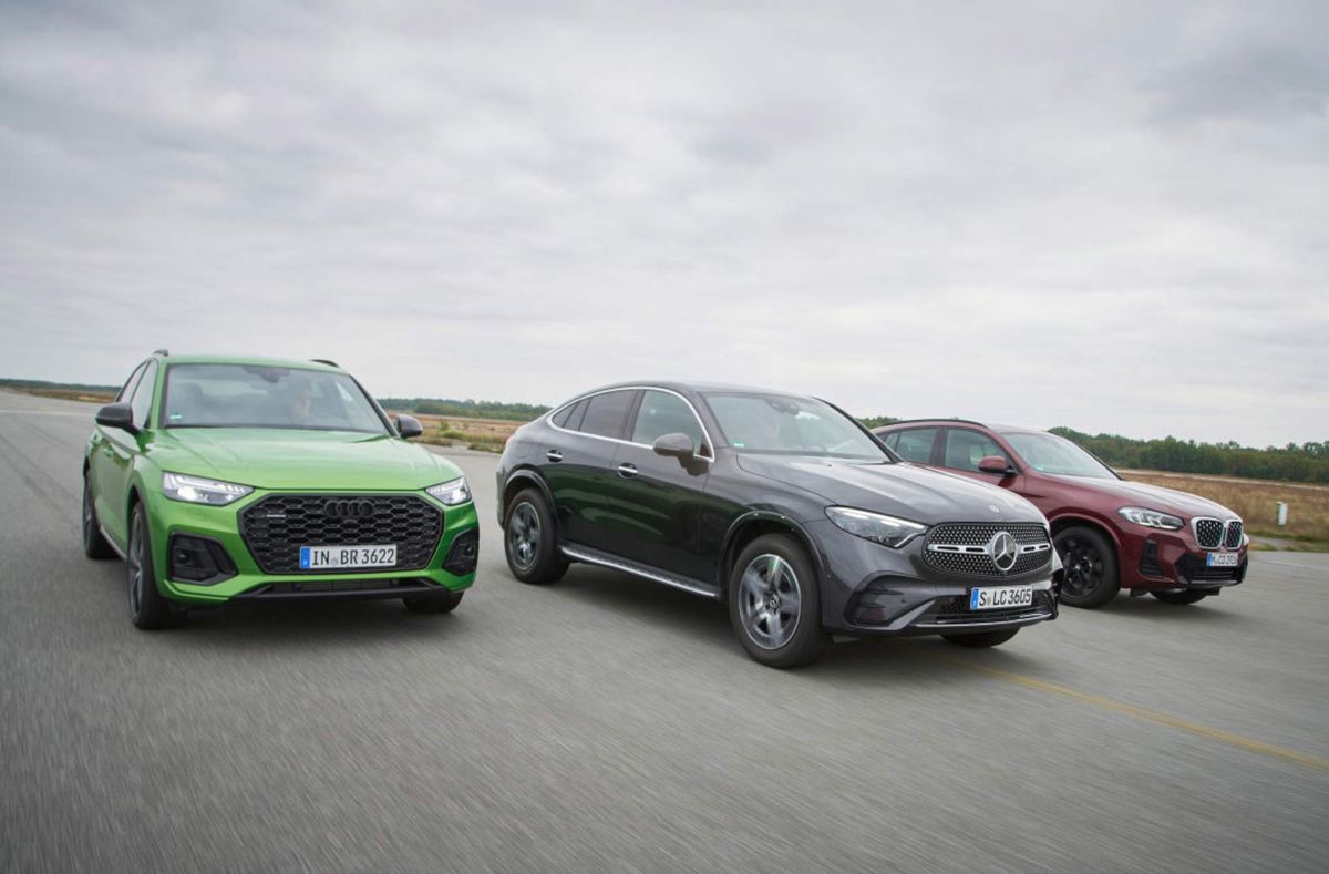 Comparativa Audi Q5 Sportback vs BMW X4 y Mercedes GLC Auto Bild España