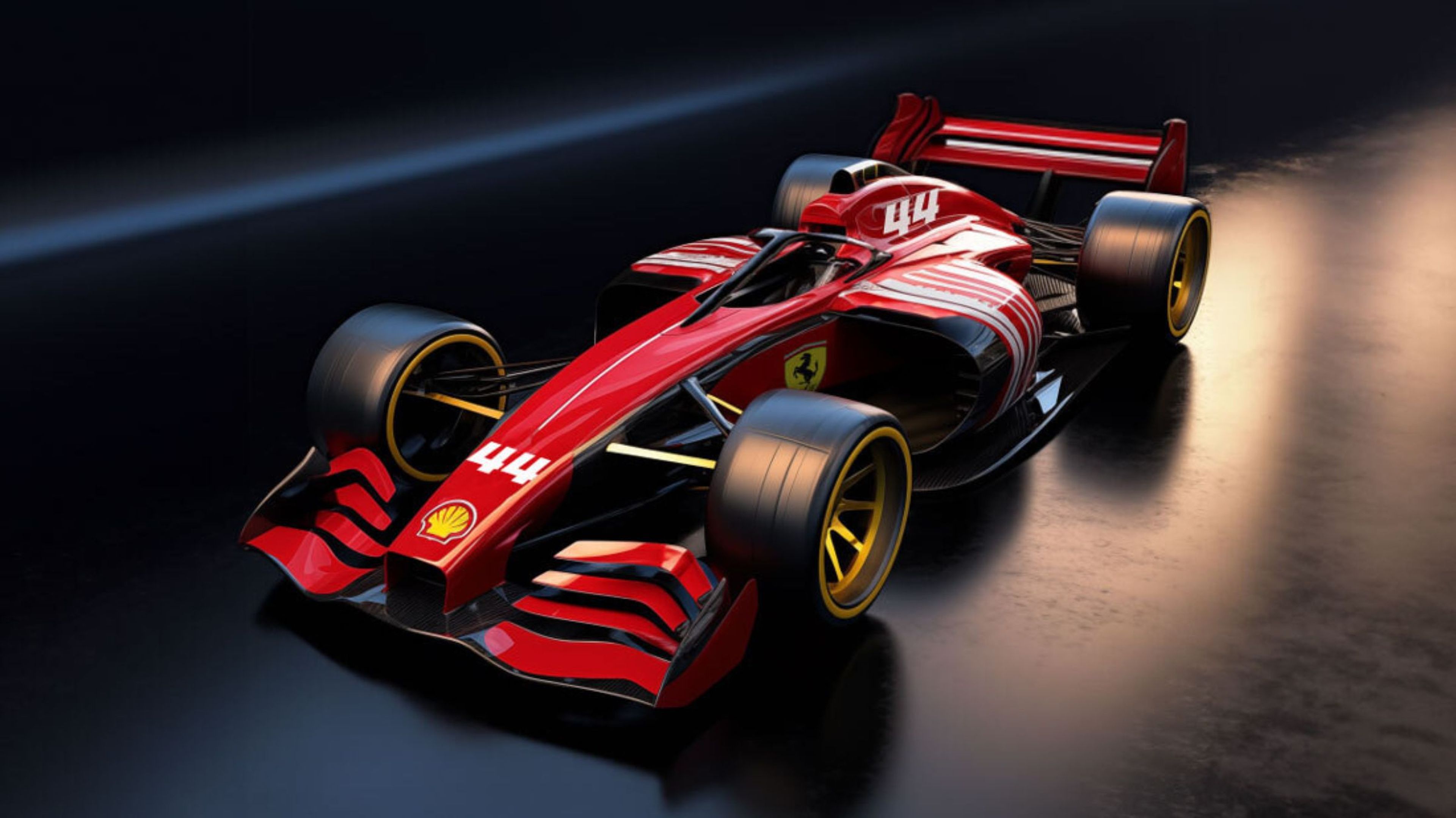 Coche Lewis Hamilton Ferrari 2025 IA