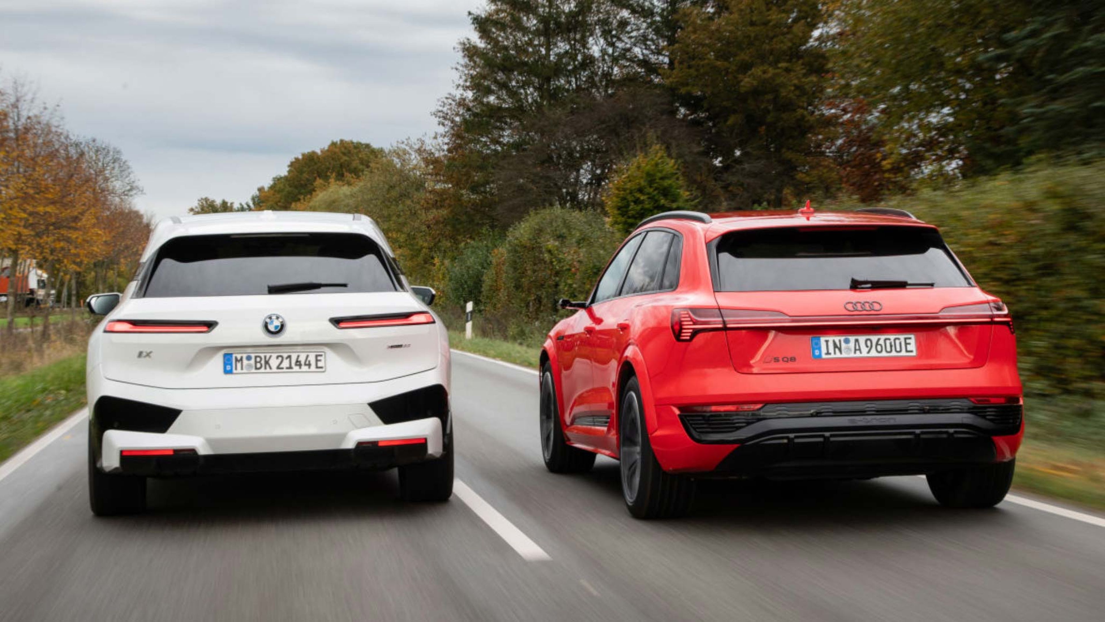 Comparativa: Audi SQ8 e-tron vs BMW iX xDrive50. zagas