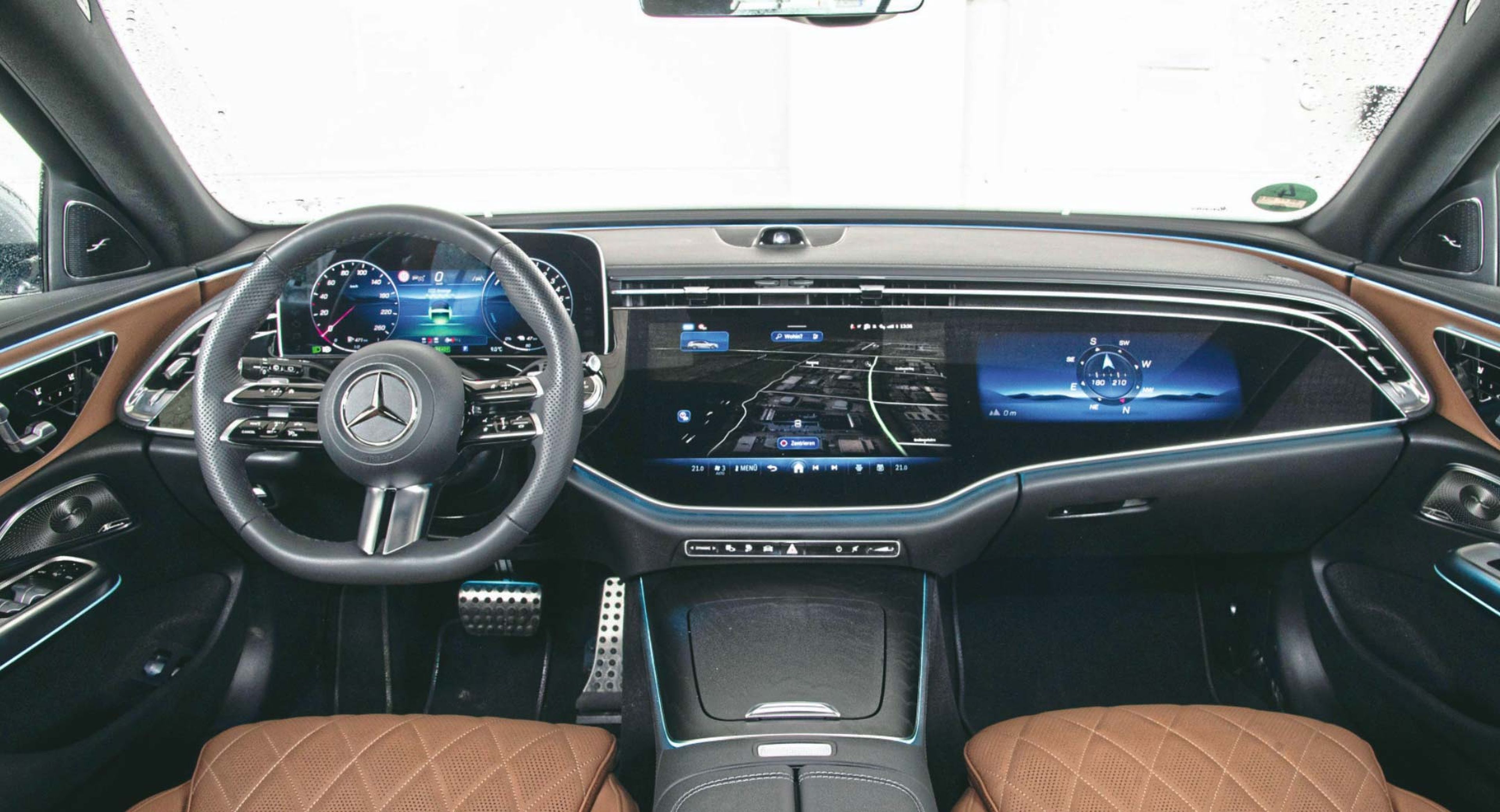 Prueba Mercedes Clase E Estate cockpit