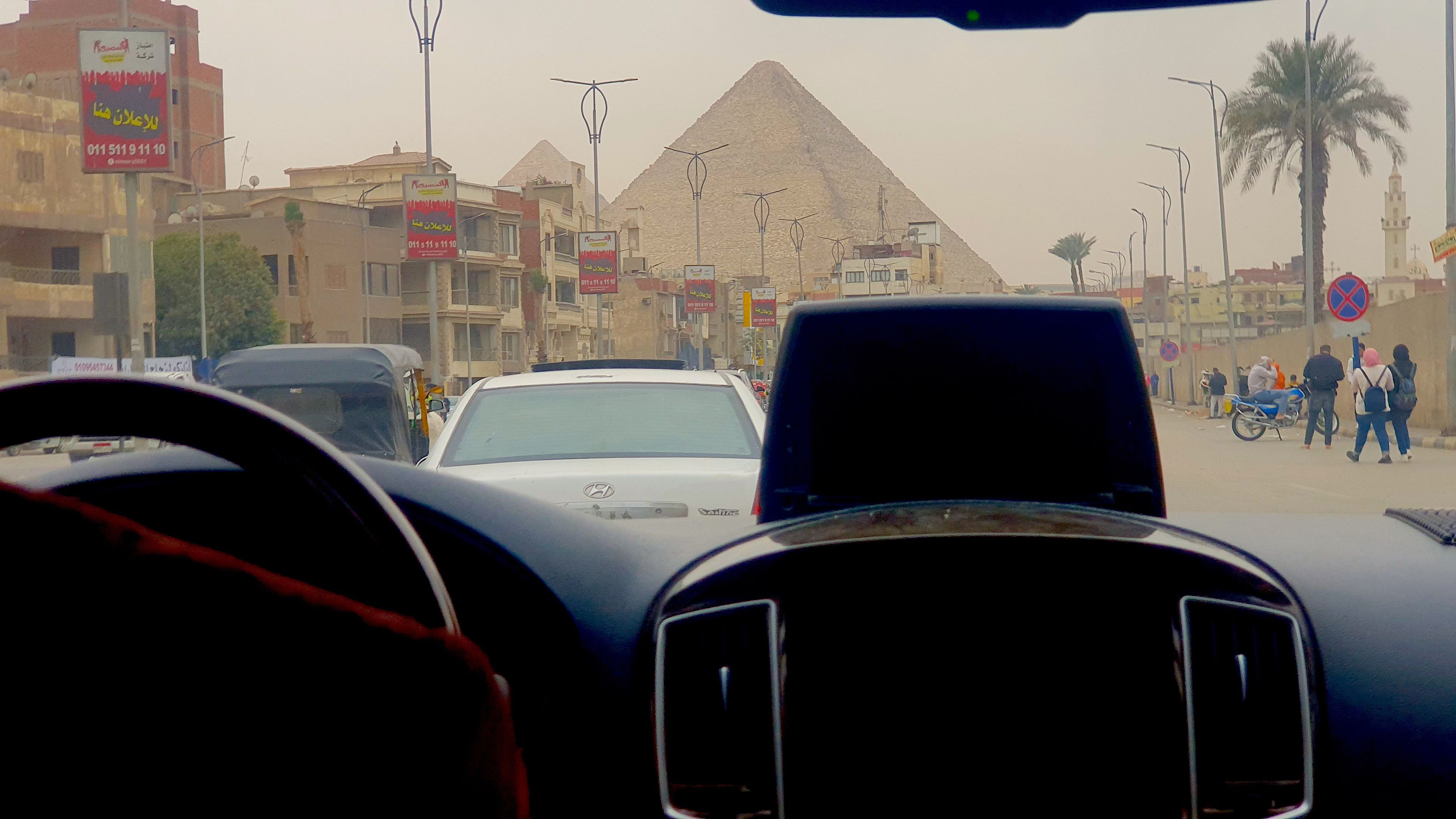 Experiencia de conduccion en el Cairo
