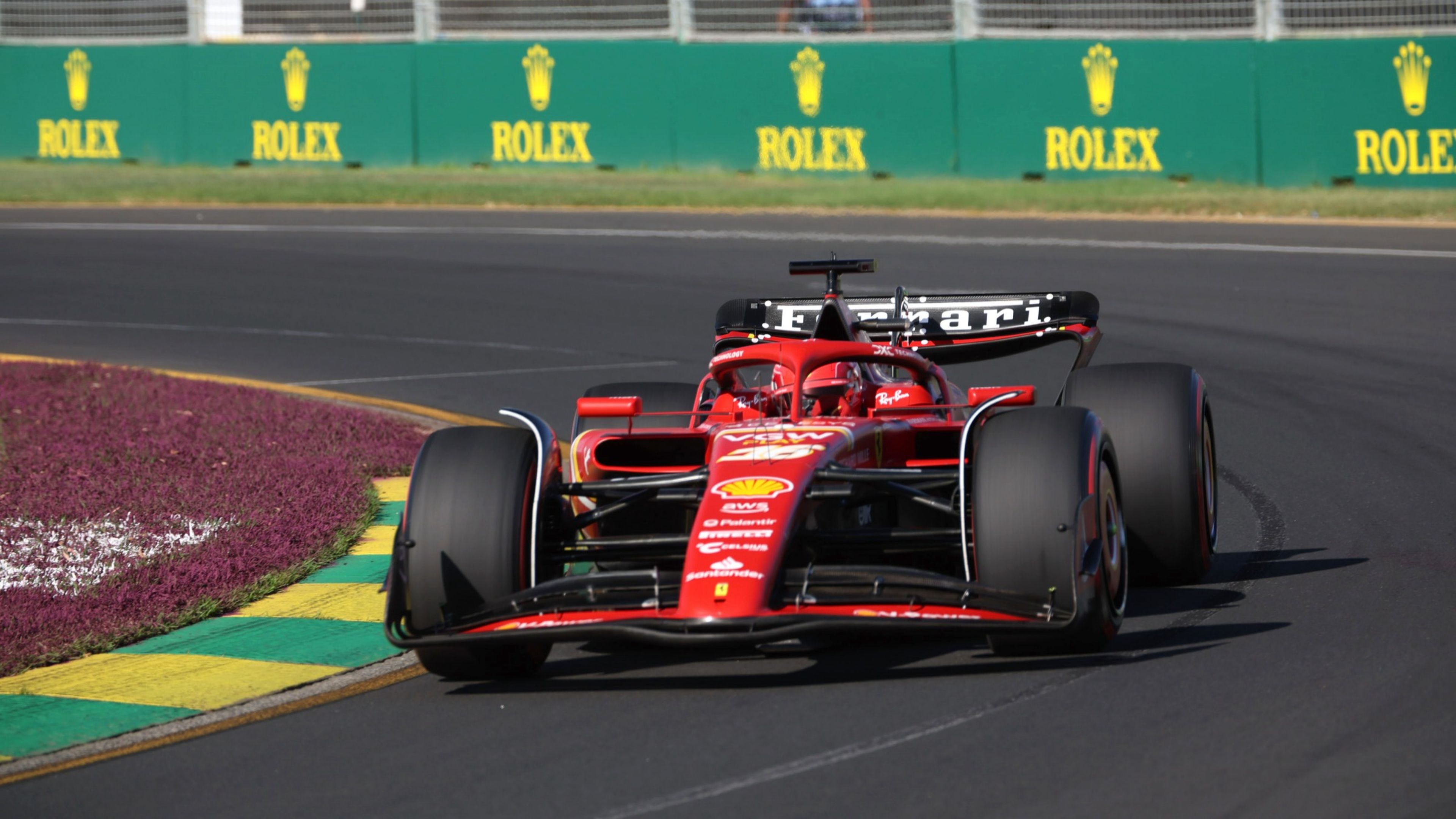 Leclerc en el GP de Australia