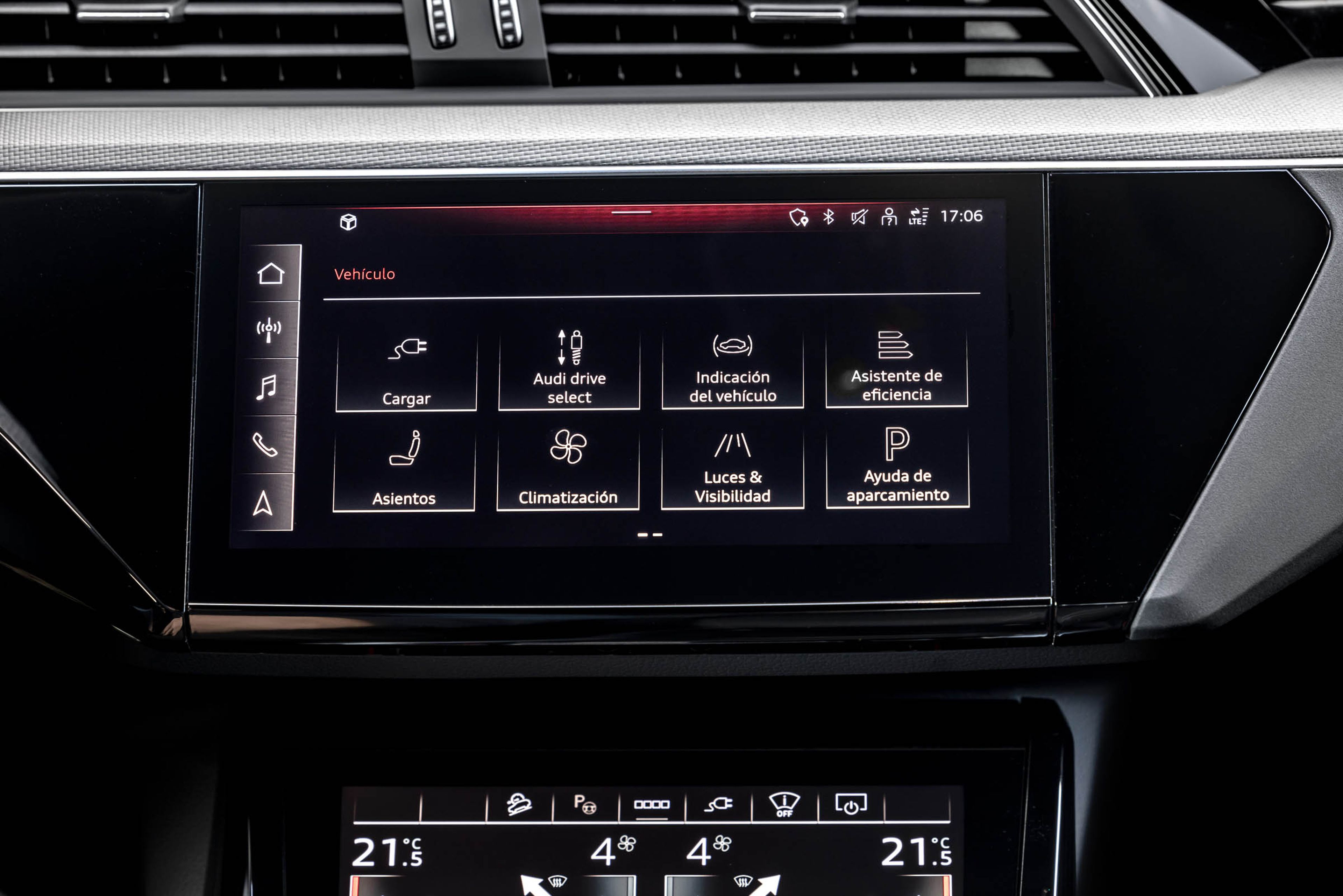 Audi Q8 e-tron pantalla