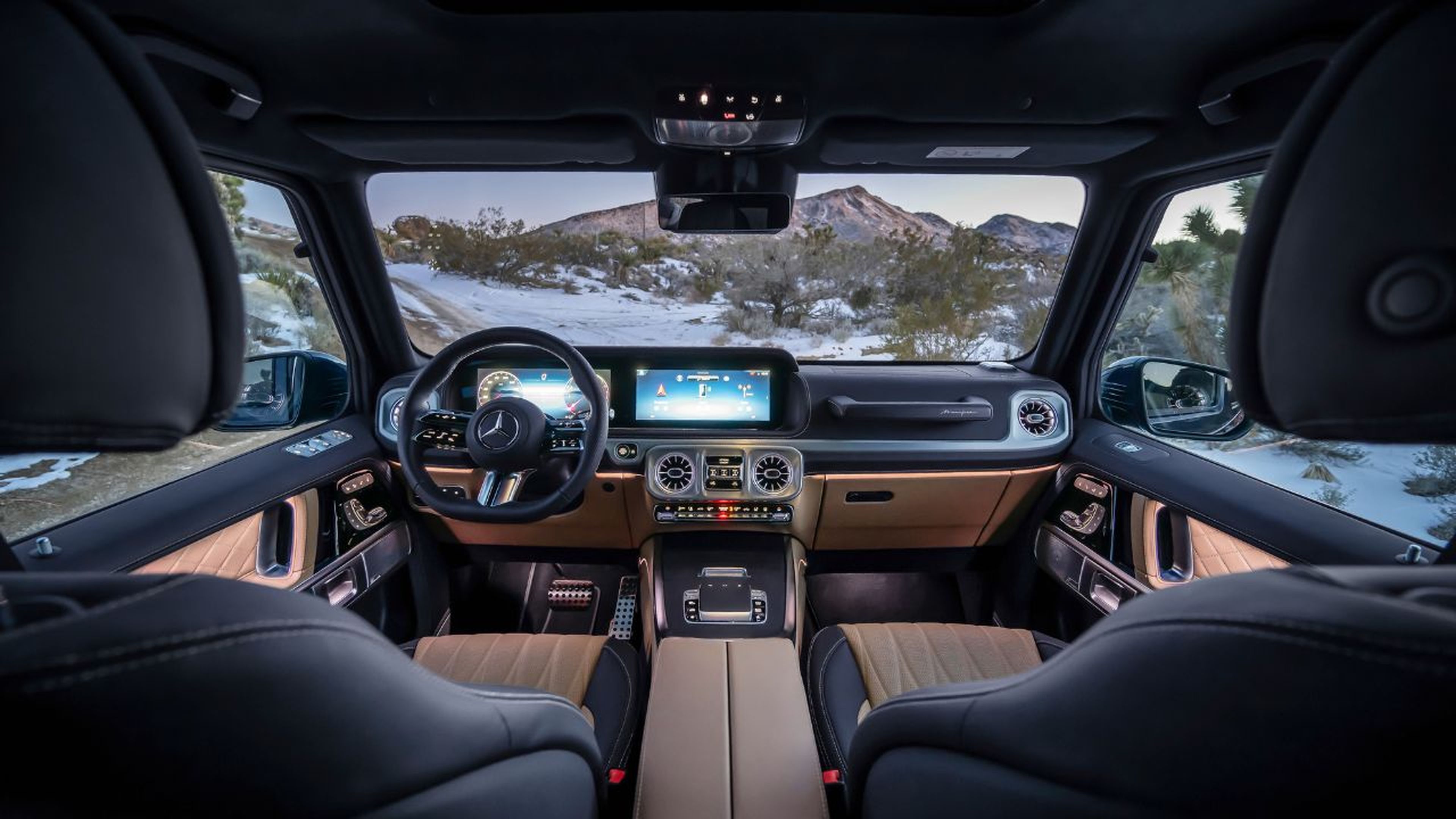 Mercedes Clase G interior 