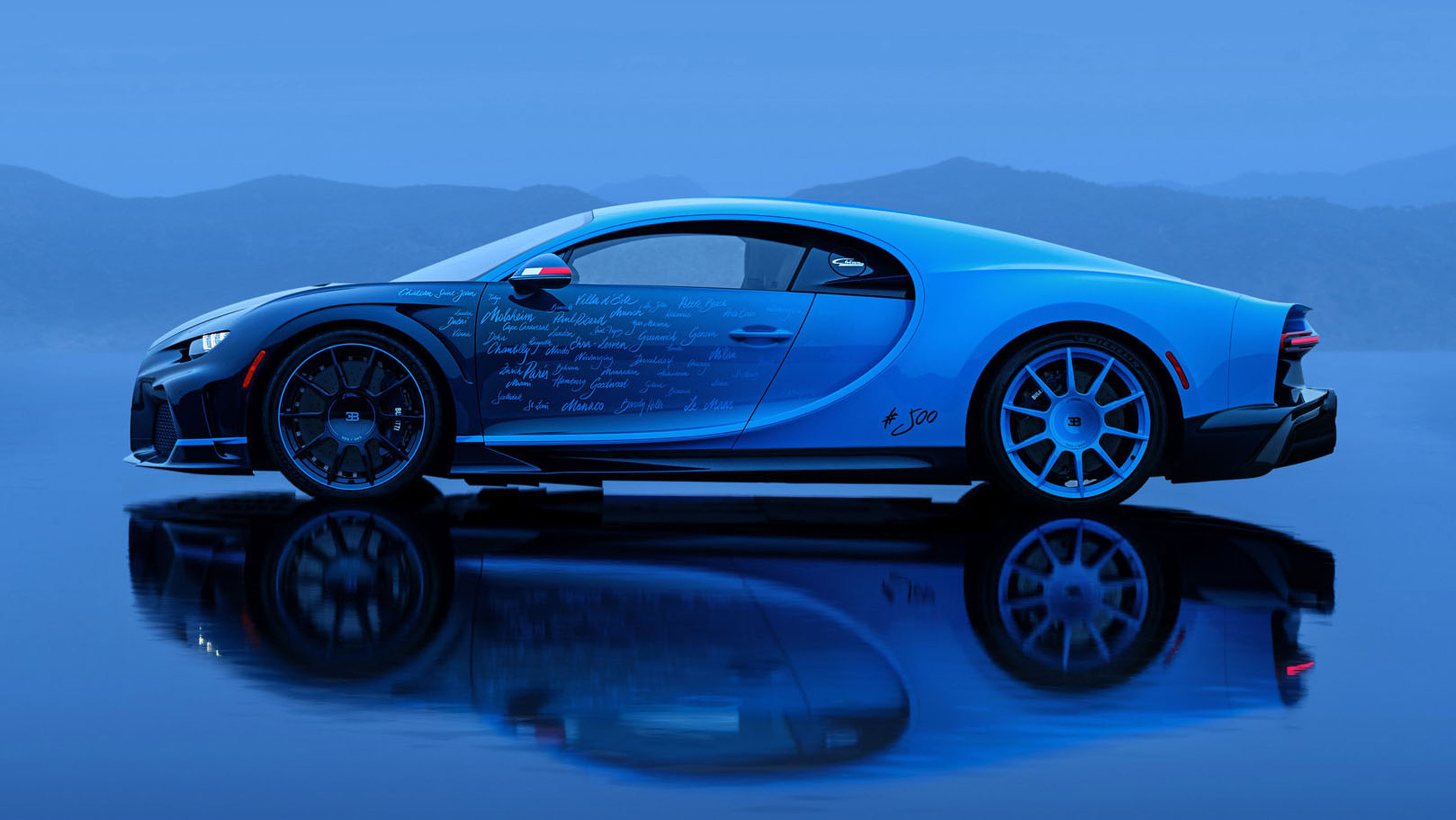 Bugatti Chiron L'Ultime número 500