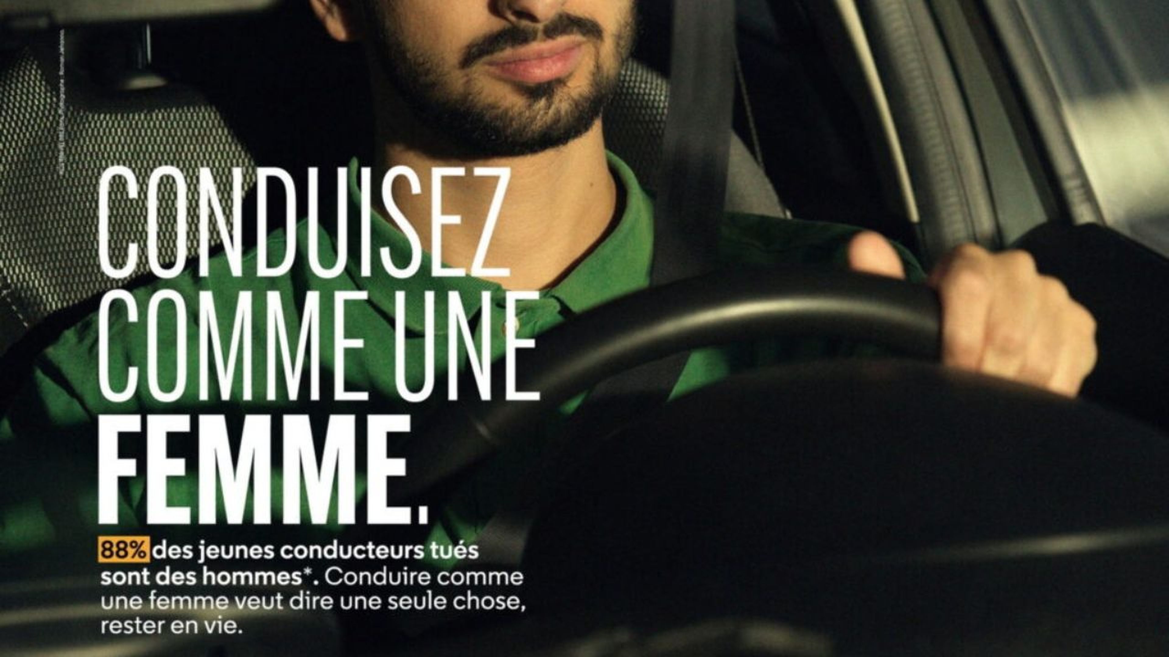 Campaña "conducir como una mujer" Francia