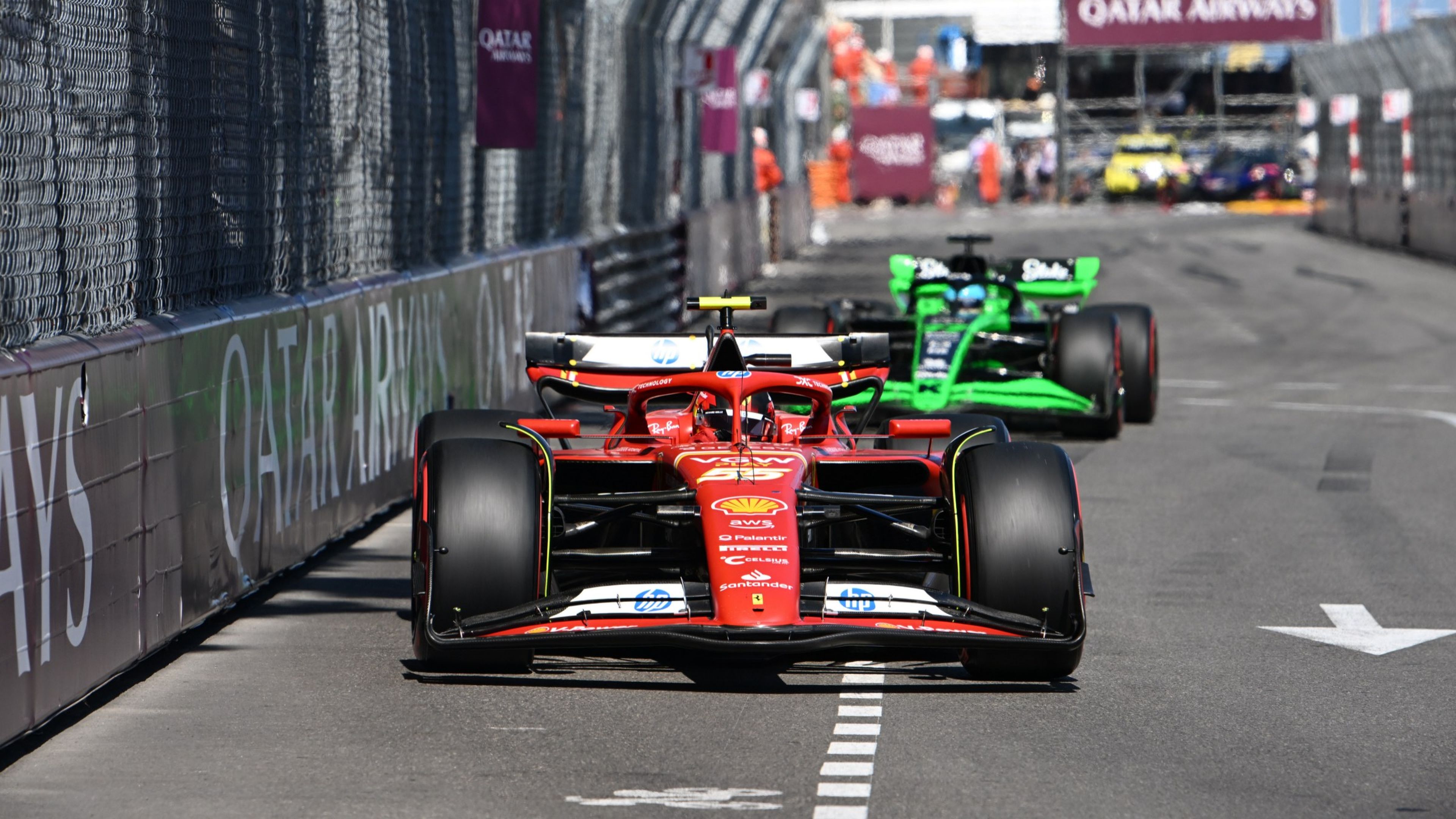 Carlos Sainz en el GP de Monaco