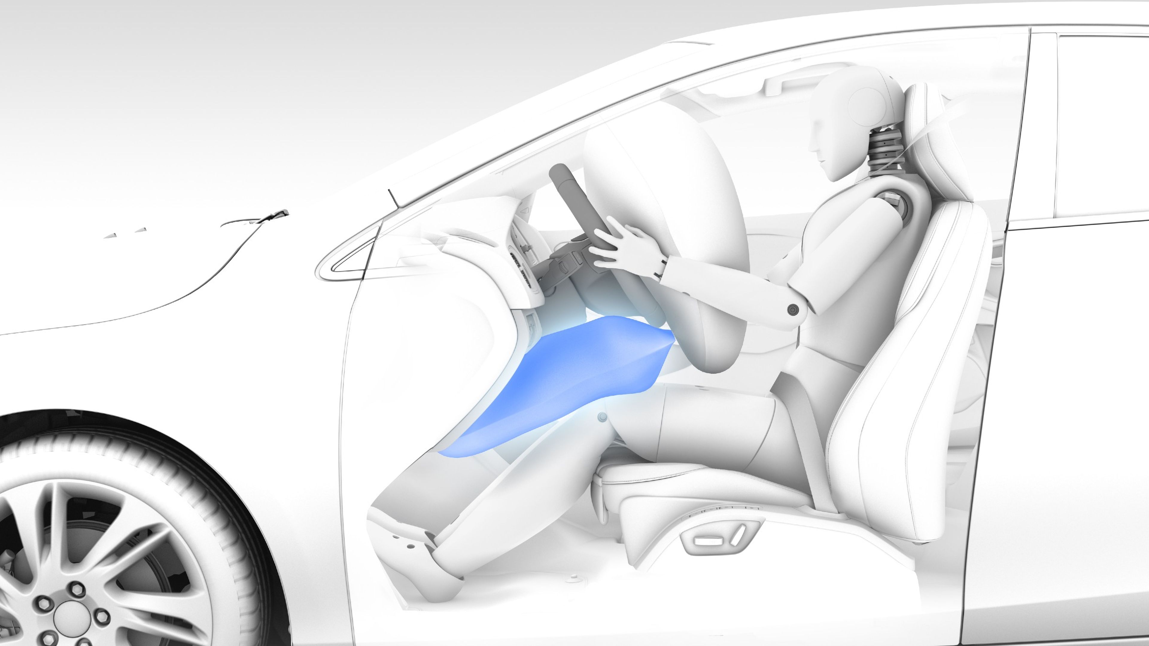 Parte negativa del airbag