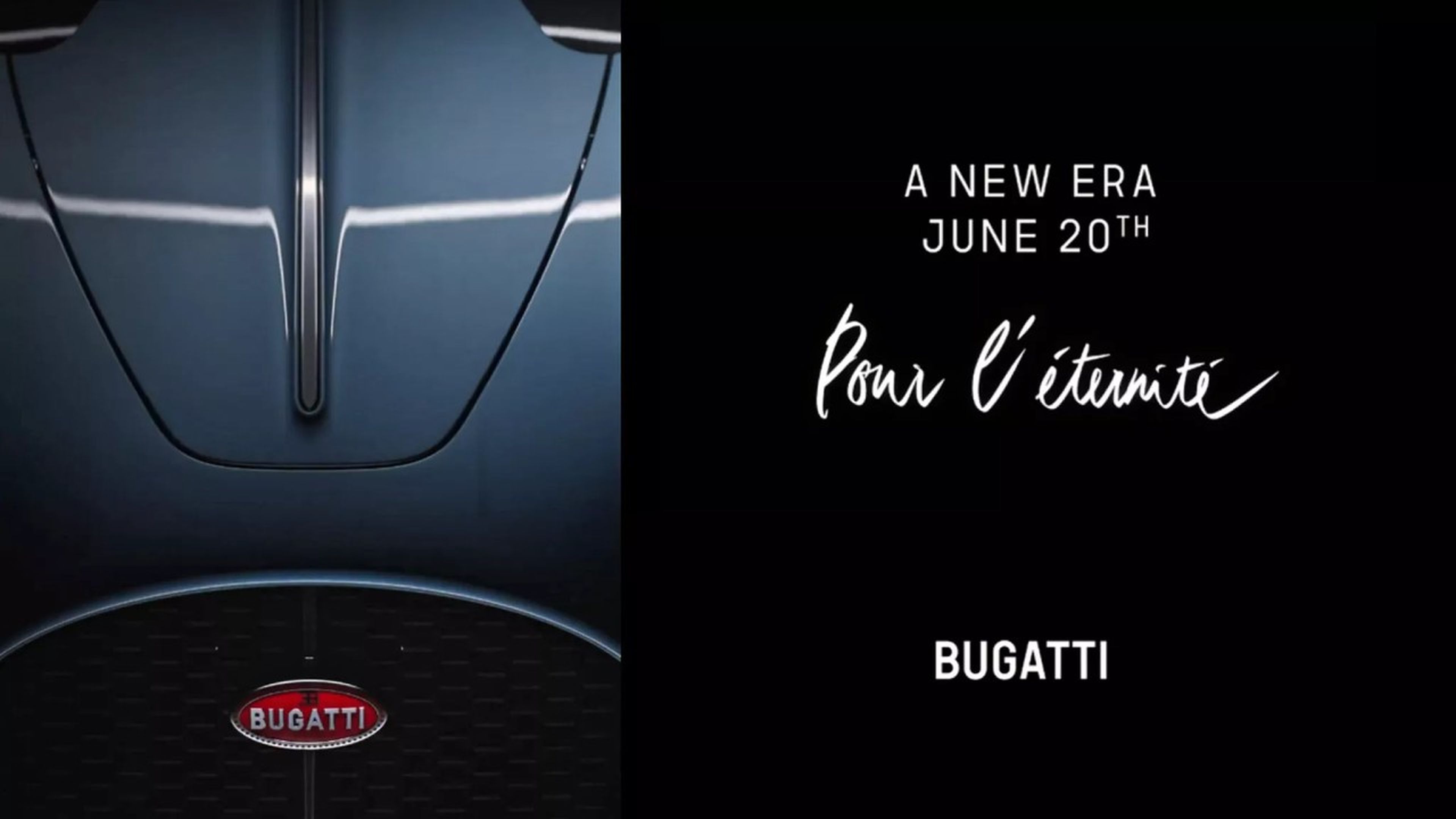 Adelanto sucesor Bugatti Chiron