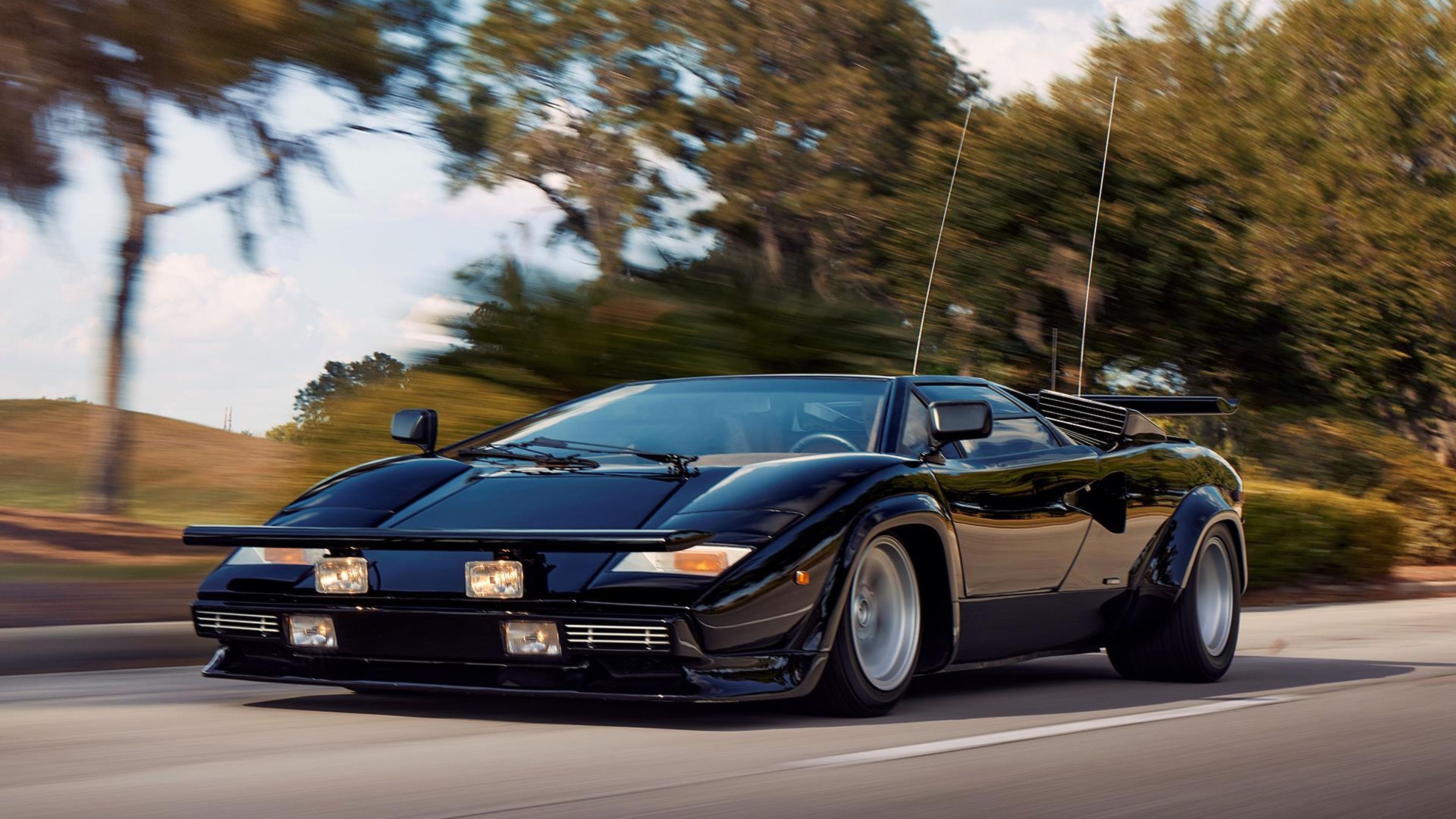 Alerón delantero del Lamborghini Countach