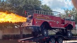 Así es el Monster Truck con motor de aviación que ha salido a la venta en Estados Unidos